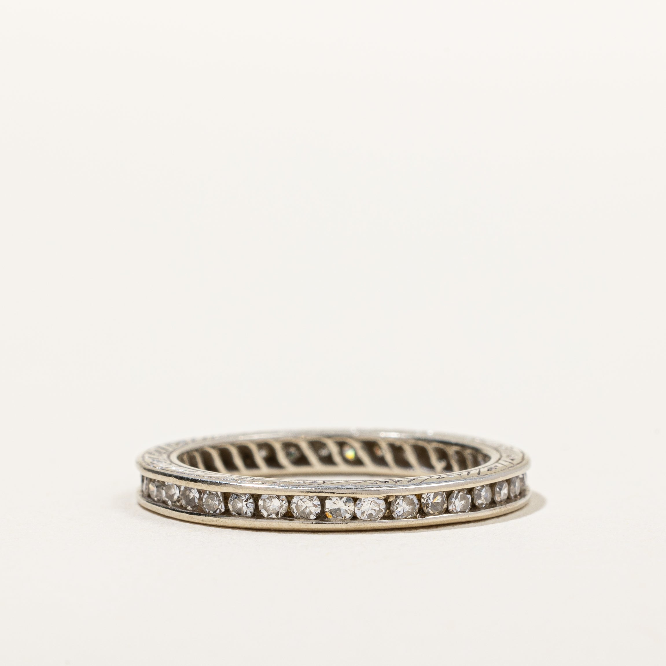 Channel Set Eternity Band | 0.36 ctw, SZ 5.5 |