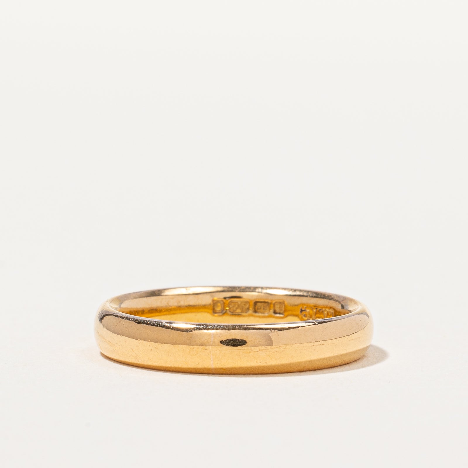 1932 London Hallmarked 22k Yellow Gold Wedding Band Circa | SZ 6 |