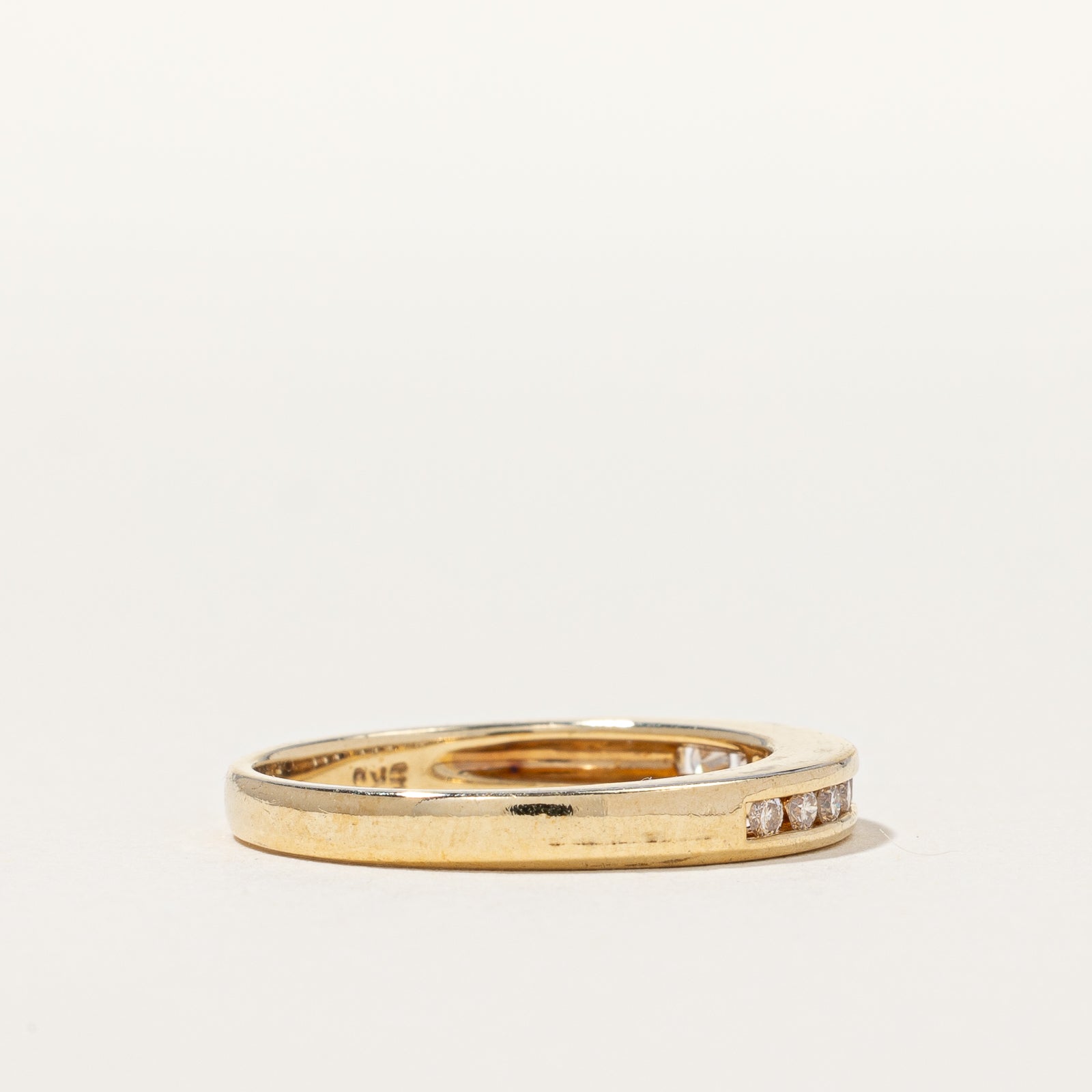 Diamond Channel Band | 0.15 ctw, SZ 6.25 |