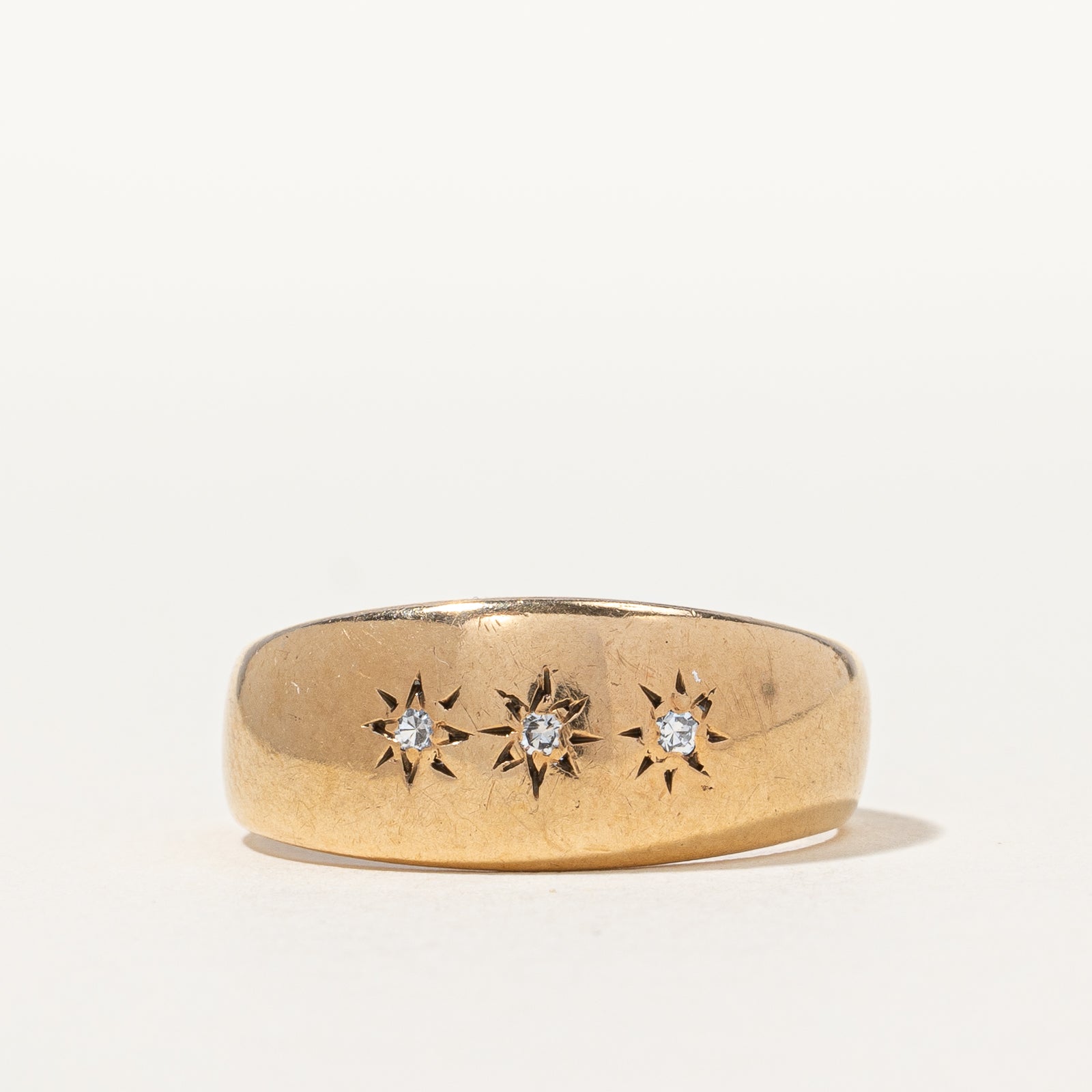 Bague sertie de diamants en étoile, début des années 1900 | Taille 8,25 |