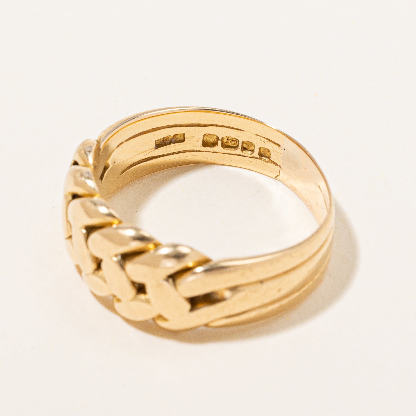 Antique English c. 1890s "Keeper" Ring | SZ 9.75 |