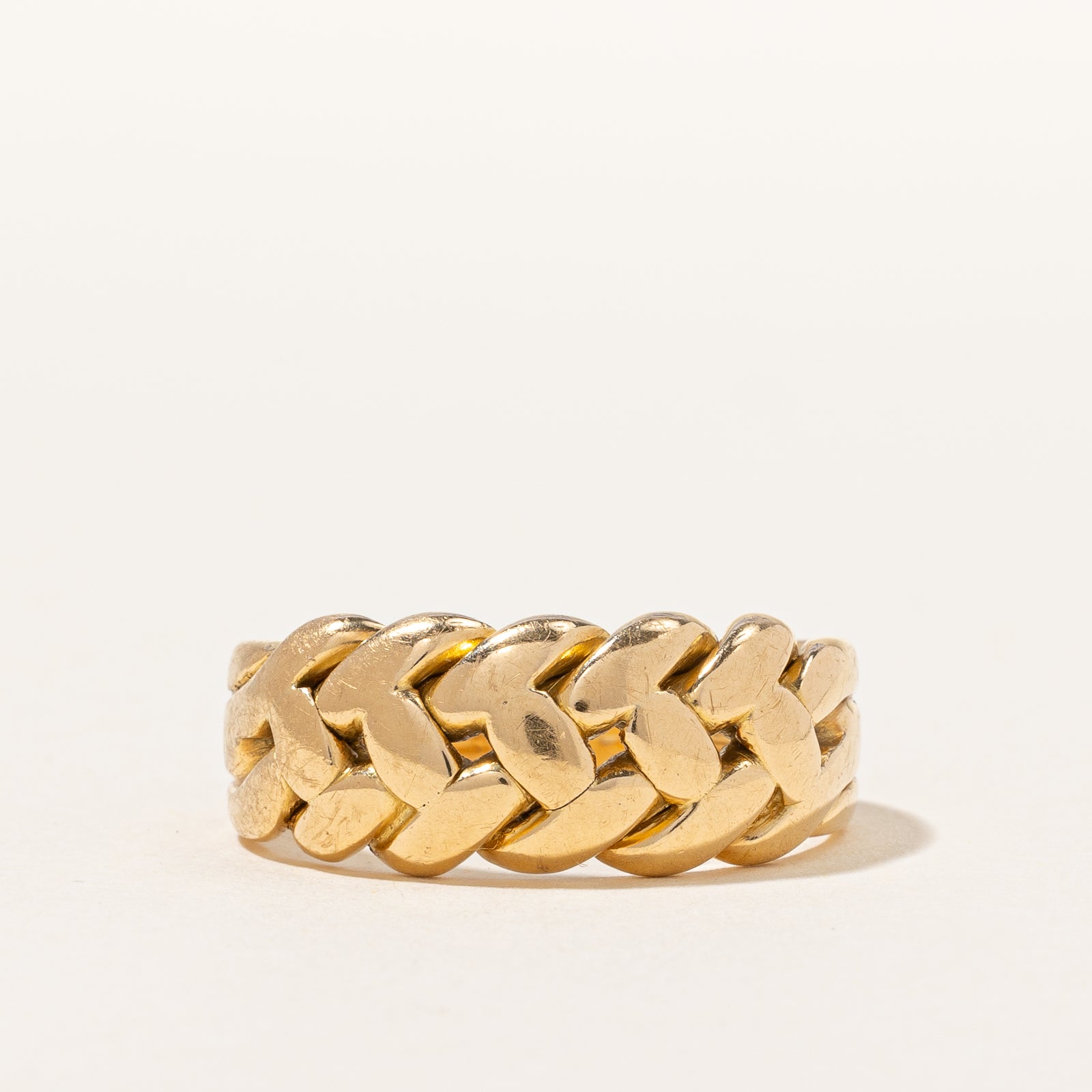 Antique English c. 1890s "Keeper" Ring | SZ 9.75 |