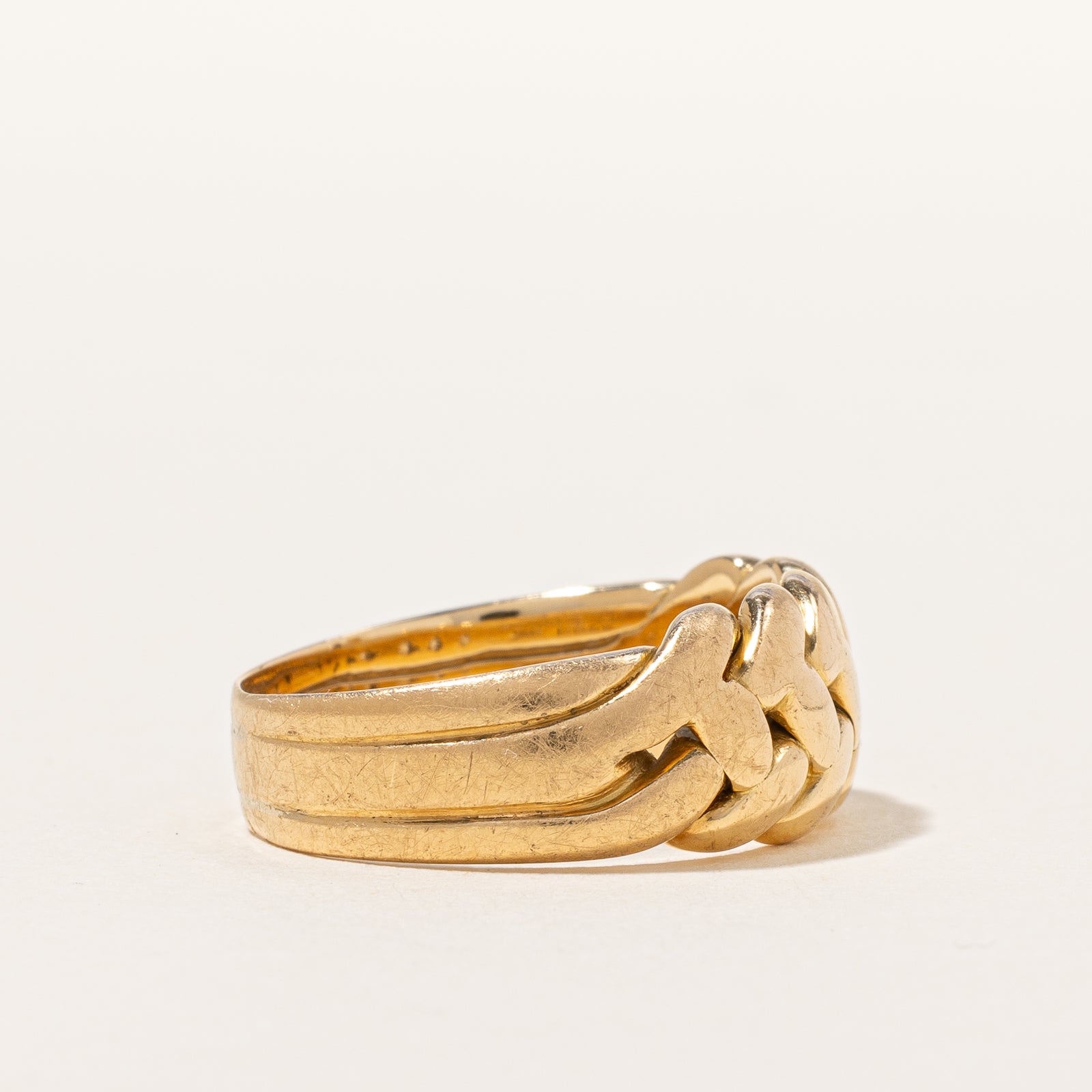Antique English c. 1890s "Keeper" Ring | SZ 9.75 |