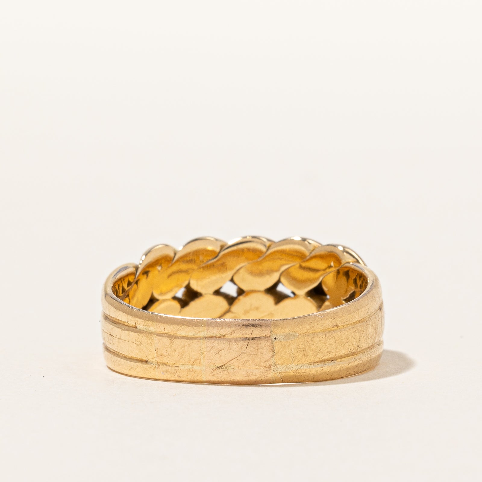 Antique English c. 1890s "Keeper" Ring | SZ 9.75 |