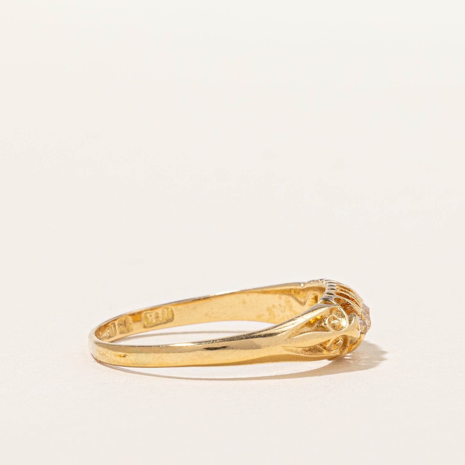 Victorian Five Stone Diamond Ring | 0.17 ctw, SZ 8.5 |
