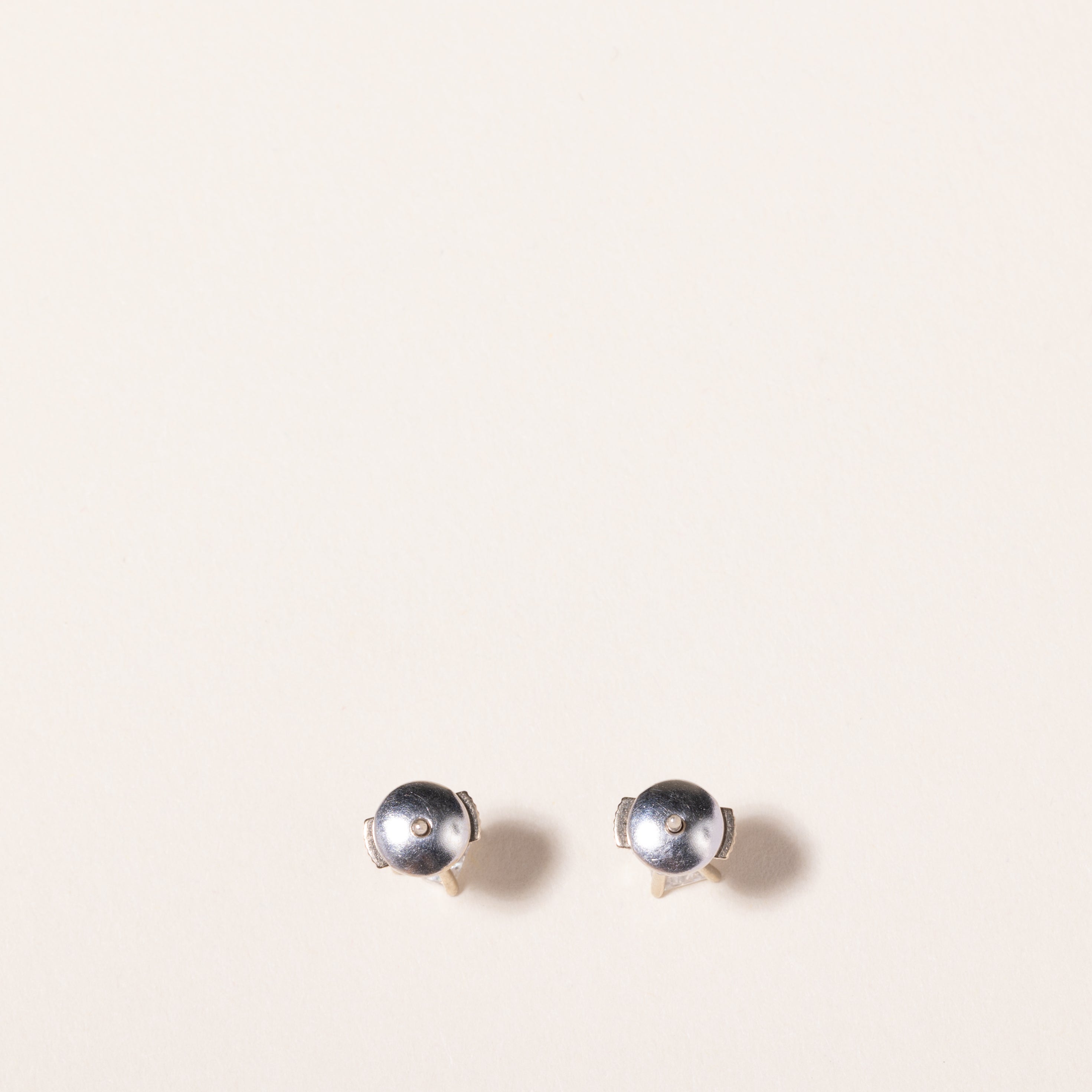 Boucles d'oreilles puces en diamant princesse | 0,62 ct |
