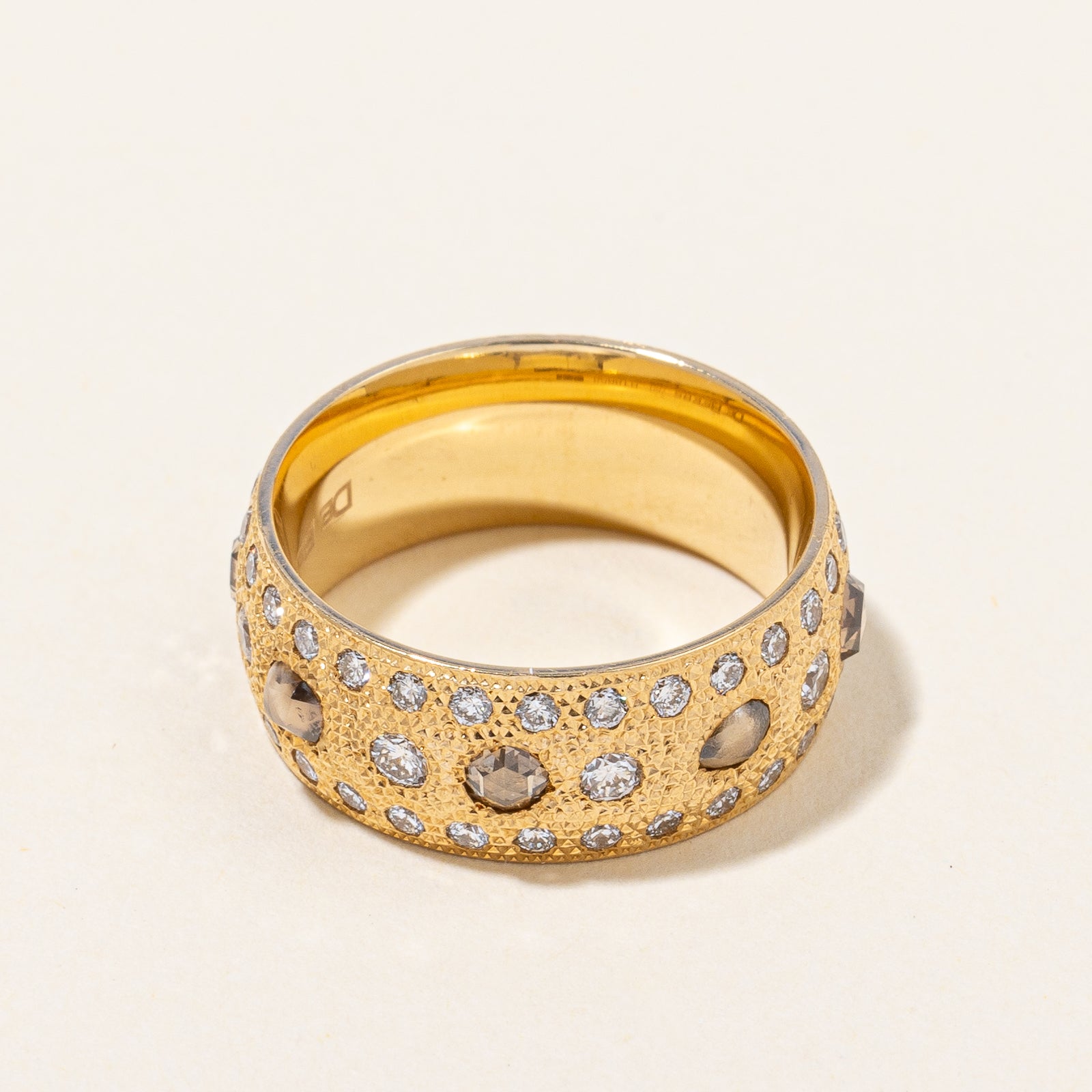 'De Beers' Talisman Collection Diamond Band | 2.26 ctw, SZ 6.5 |