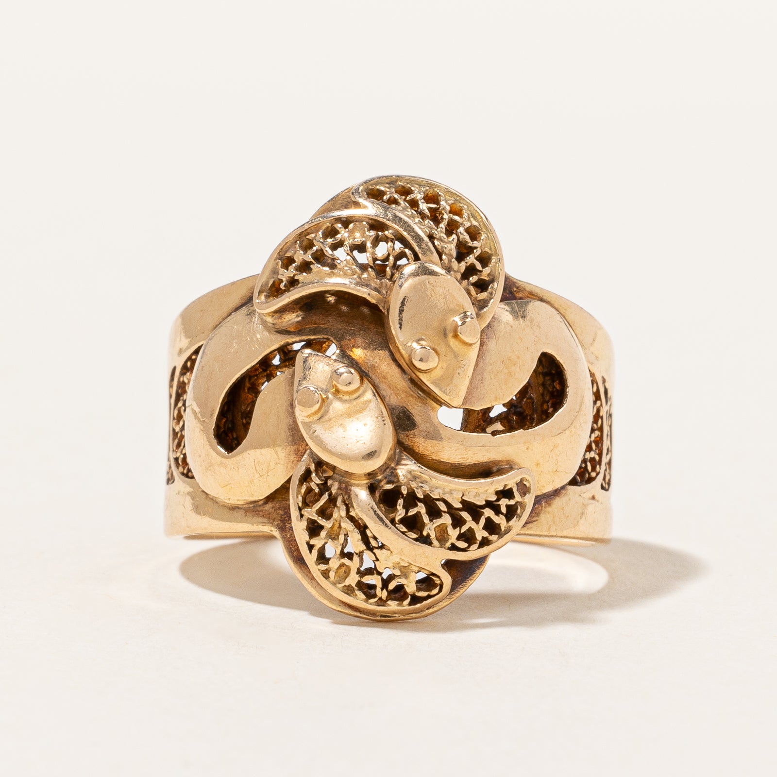 Twisted Serpent Keeper Ring | SZ 7.5 |