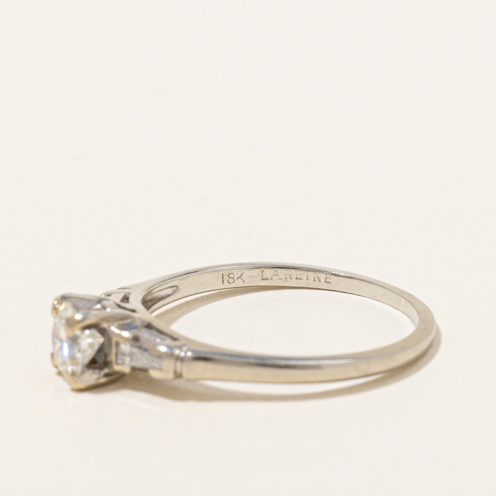 Three Stone Diamond Ring | 0.66ctw | SZ 7 |