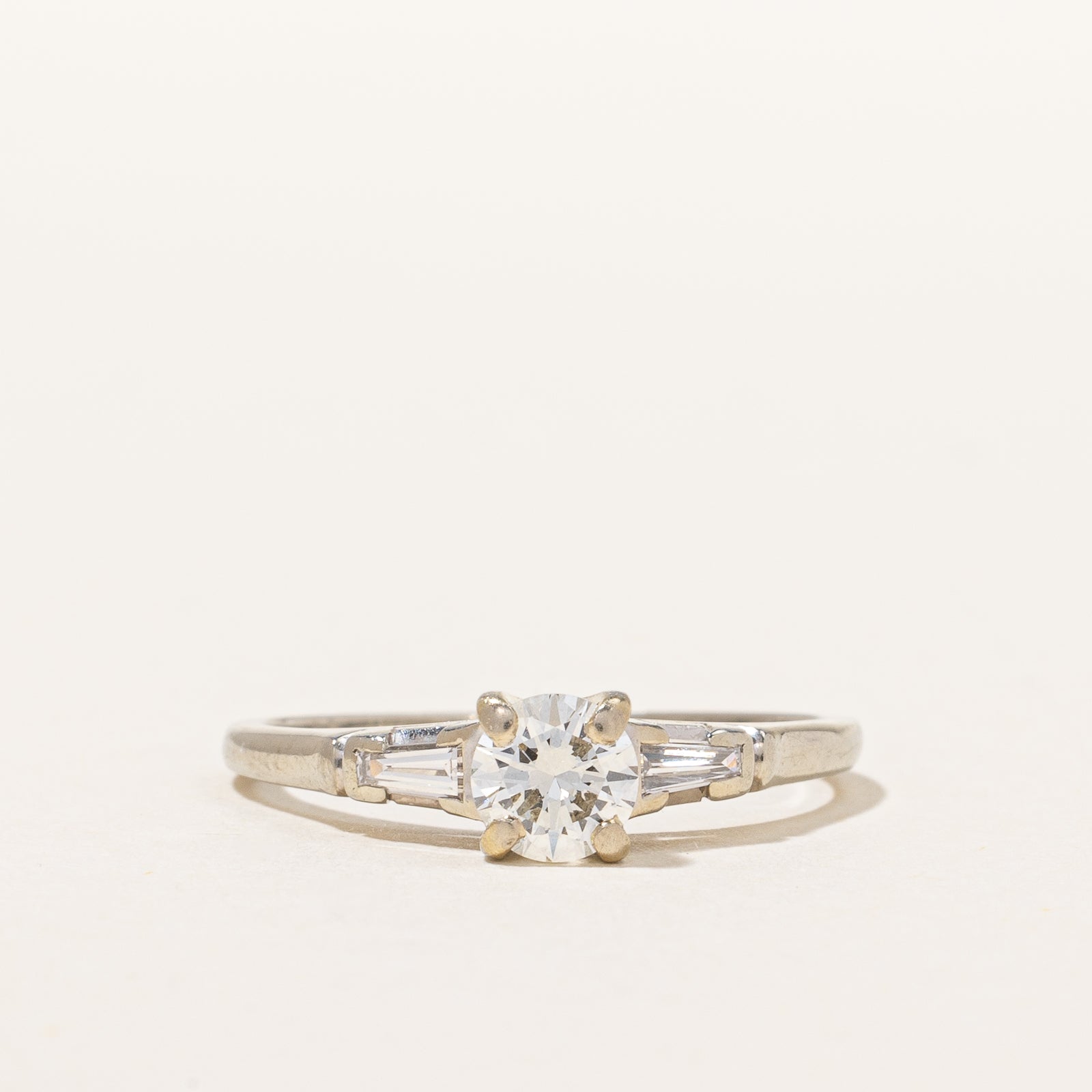 Three Stone Diamond Ring | 0.66ctw | SZ 7 |