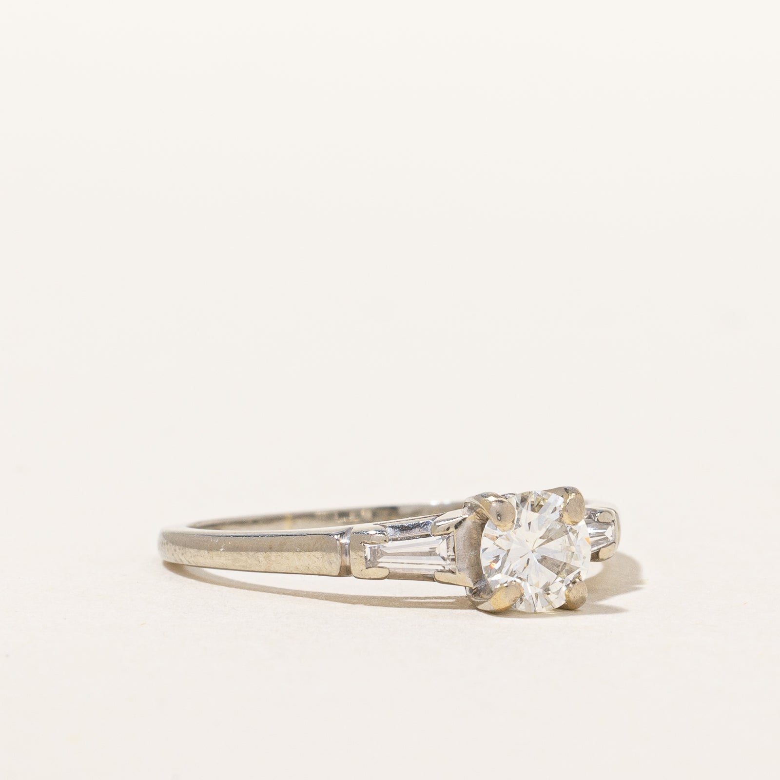 Three Stone Diamond Ring | 0.66ctw | SZ 7 |