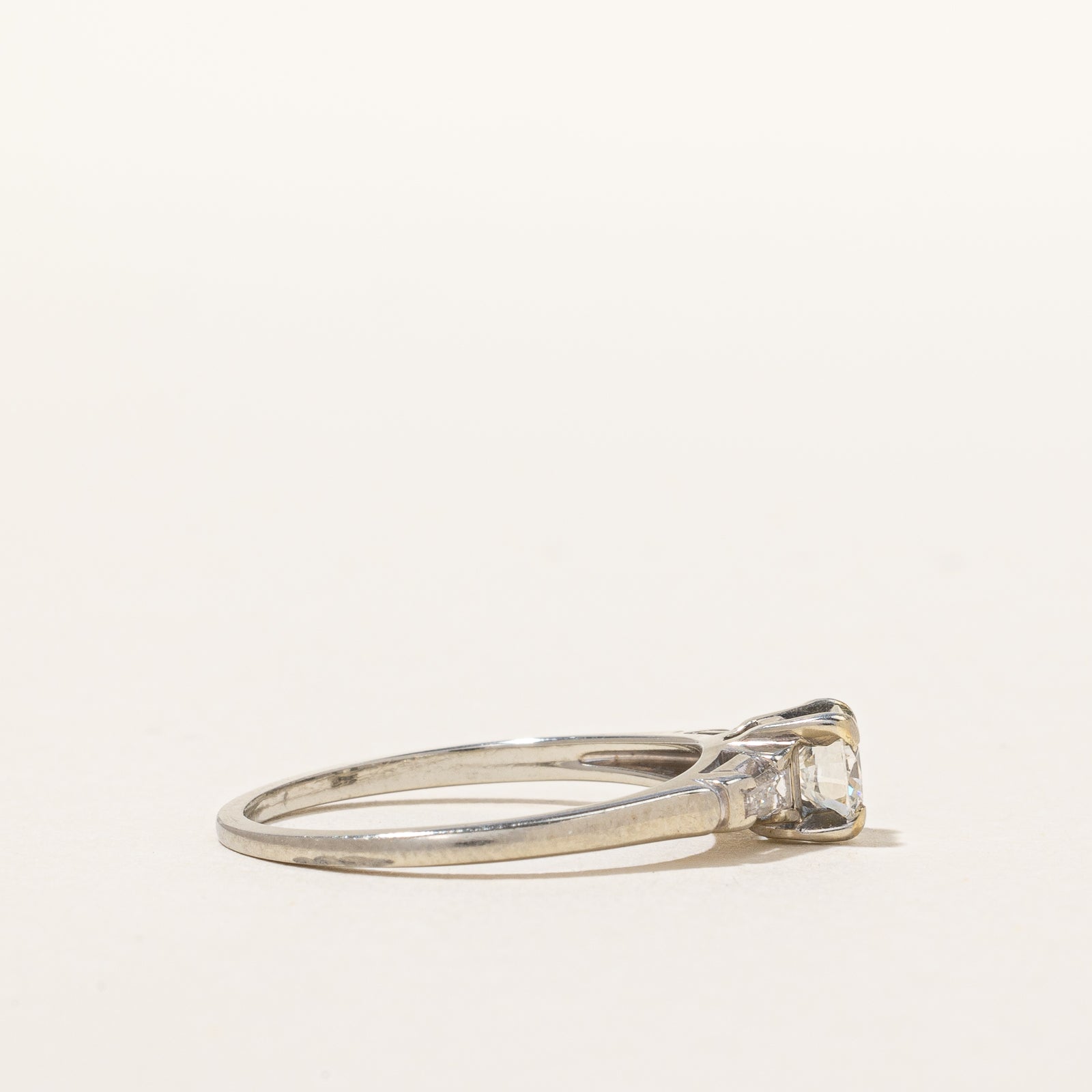 Three Stone Diamond Ring | 0.66ctw | SZ 7 |