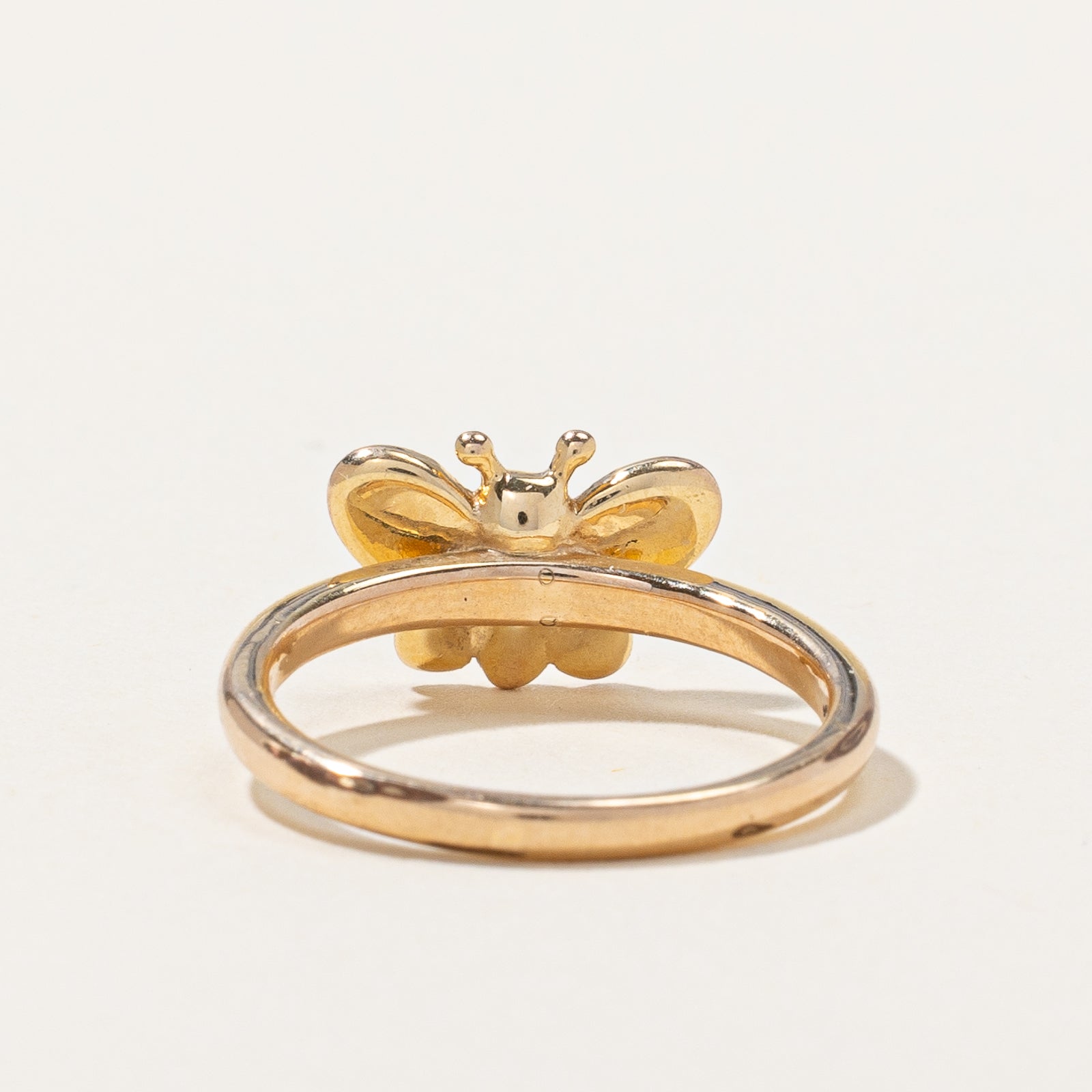 14k Gold Butterfly Ring | SZ 6 |