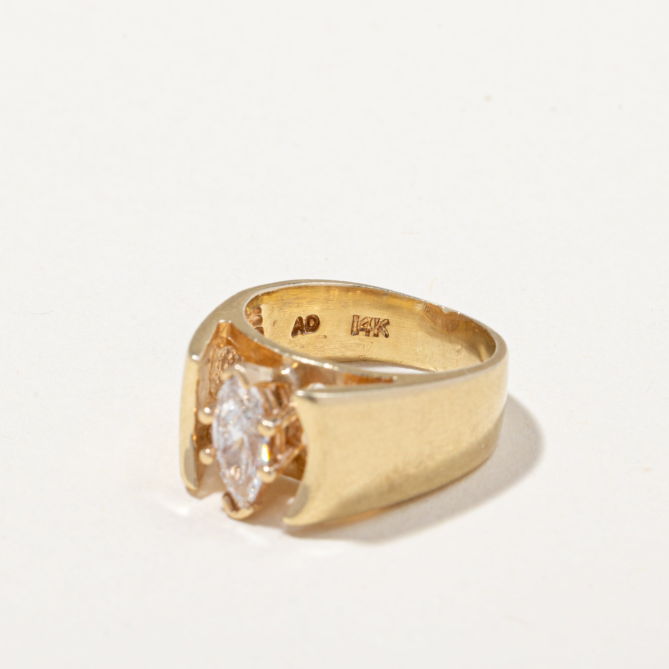 14k Yellow Gold Diamond Ring | 0.50ct | SZ 3