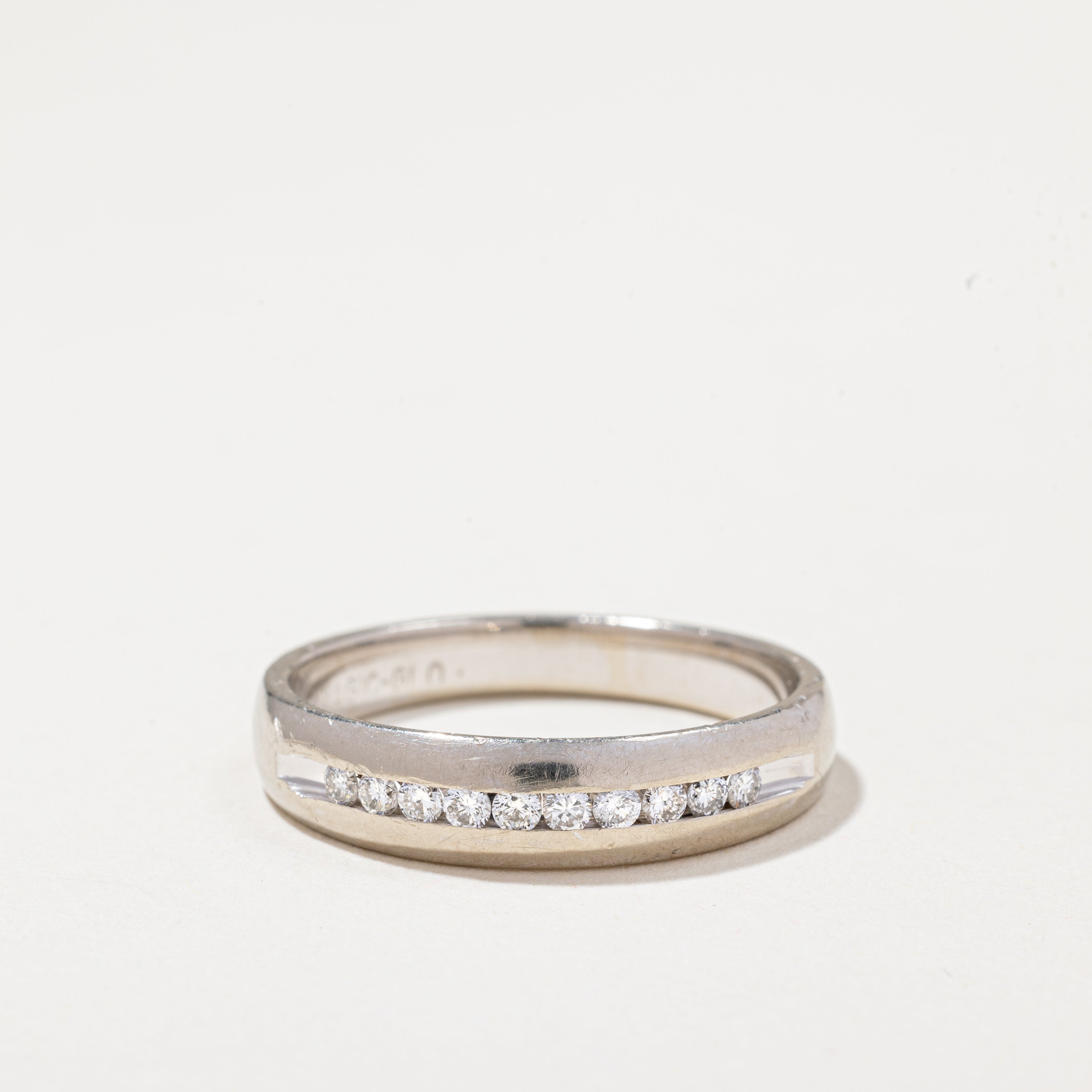 14k White Gold Diamond Ring | 0.25ctw | SZ 10