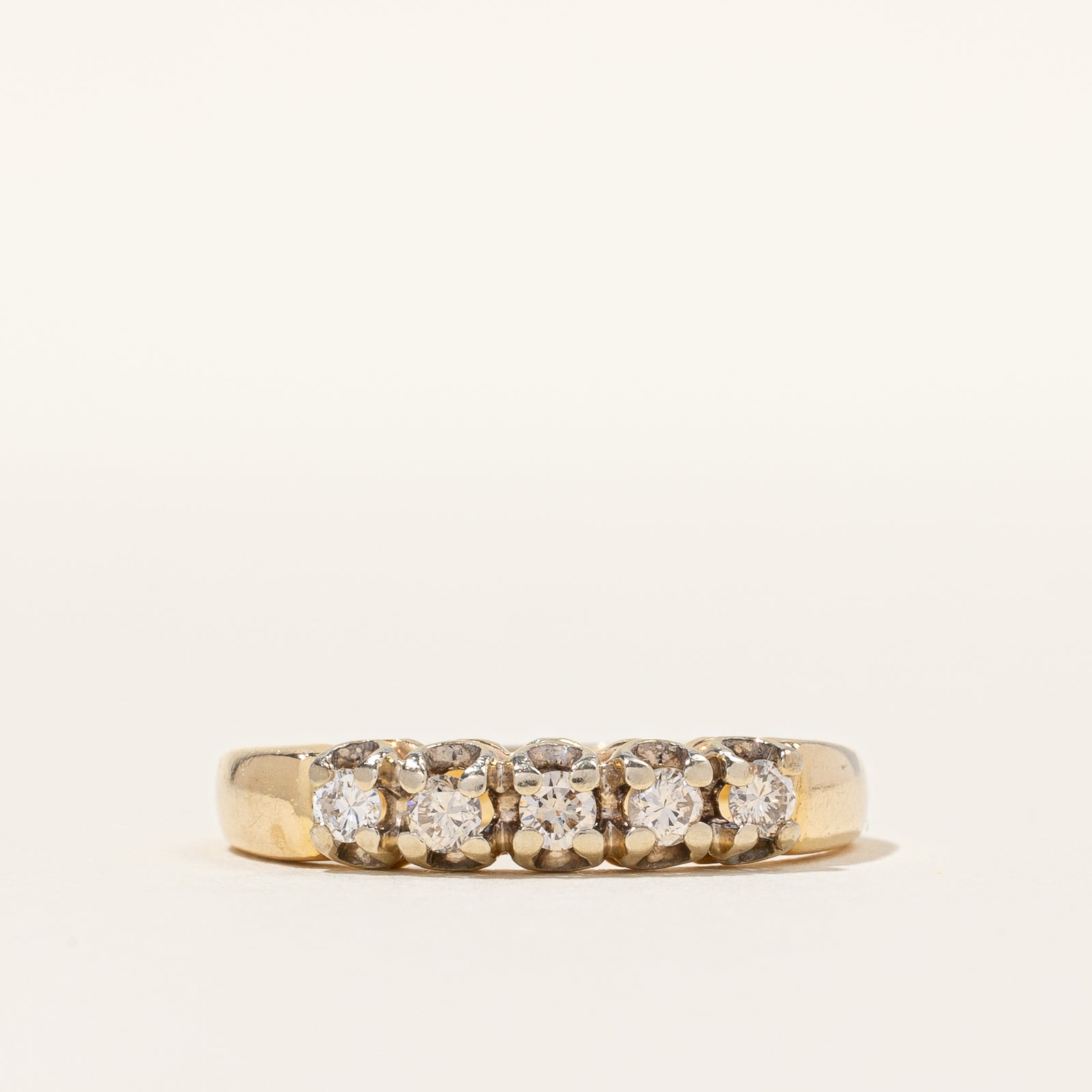 Five Stone Diamond Ring | 0.20ctw | SZ 7.25 |