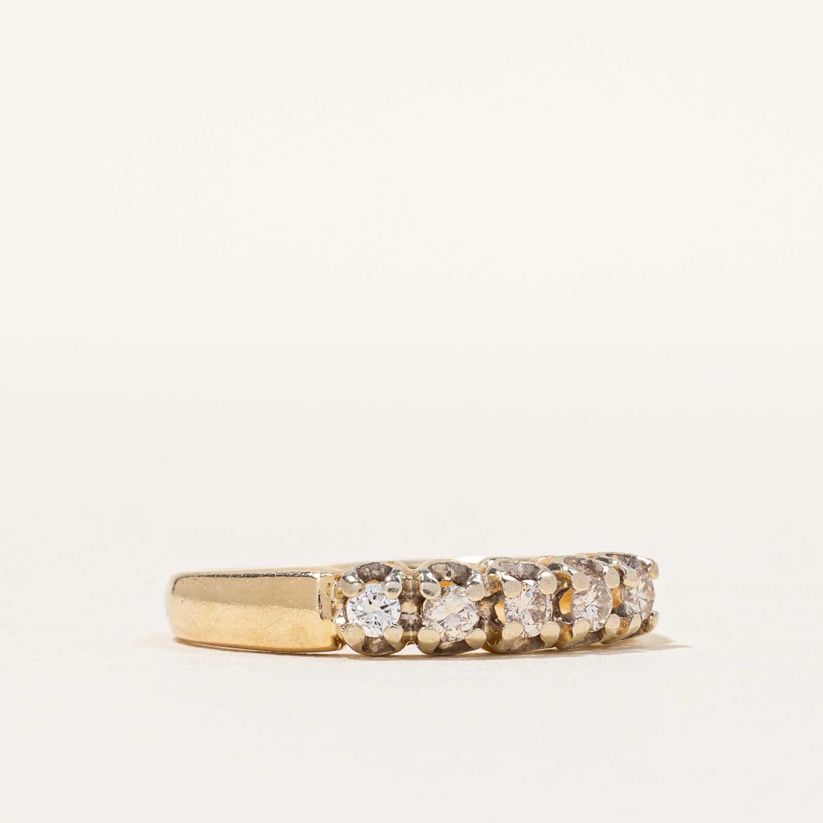 Five Stone Diamond Ring | 0.20ctw | SZ 7.25 |
