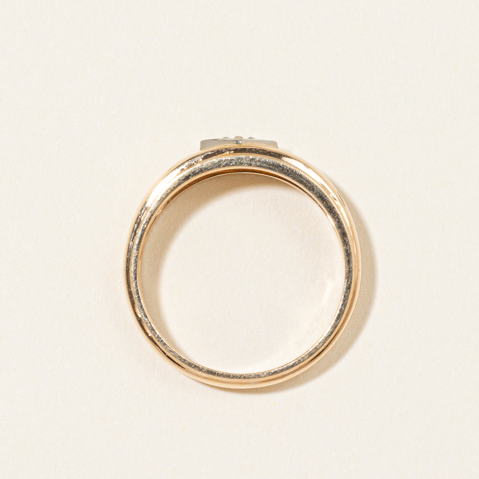 Diamond Gold Band | 0.02ct | SZ 6.5 |