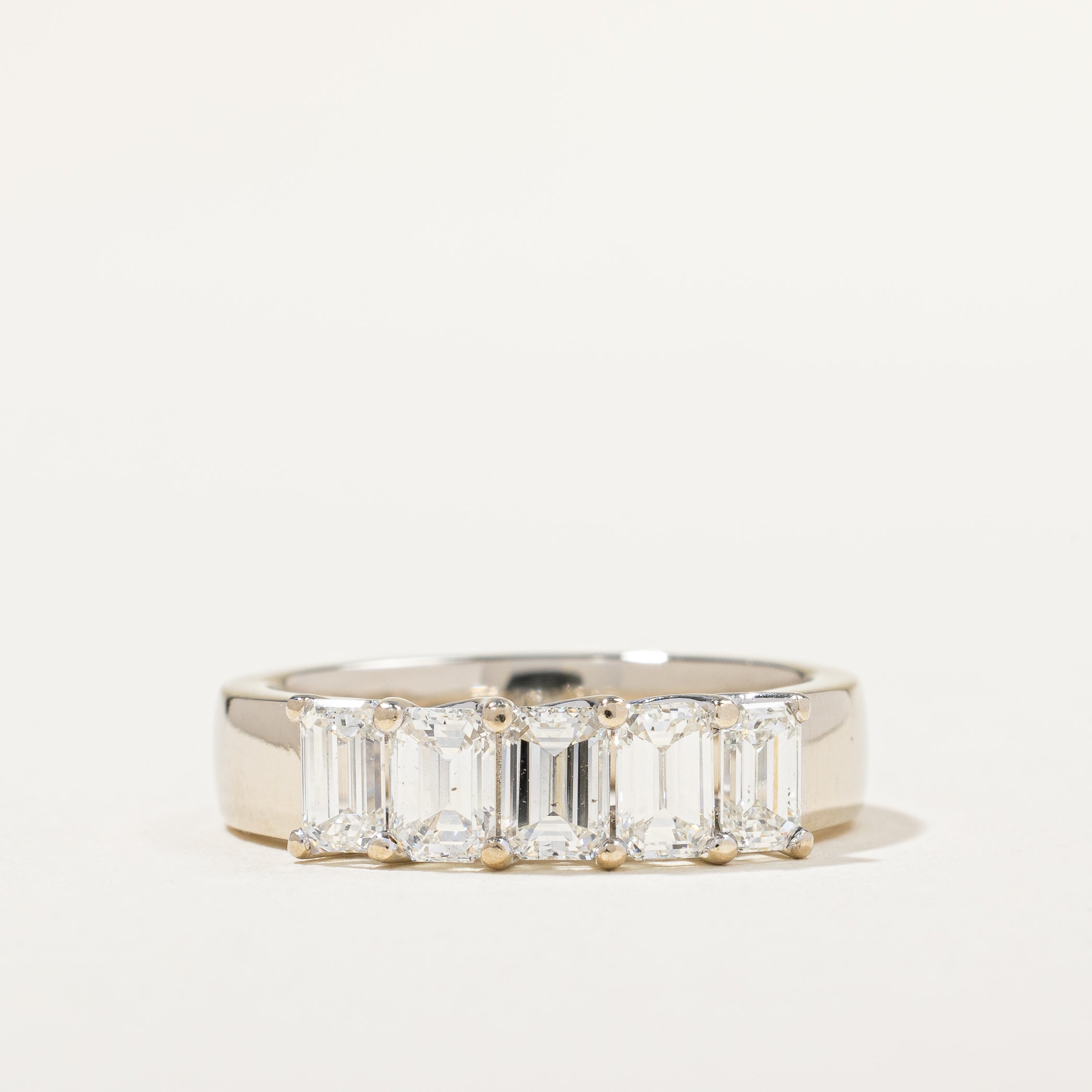 Emerald Cut Diamond Ring | 1.80ctw | SZ 7 |
