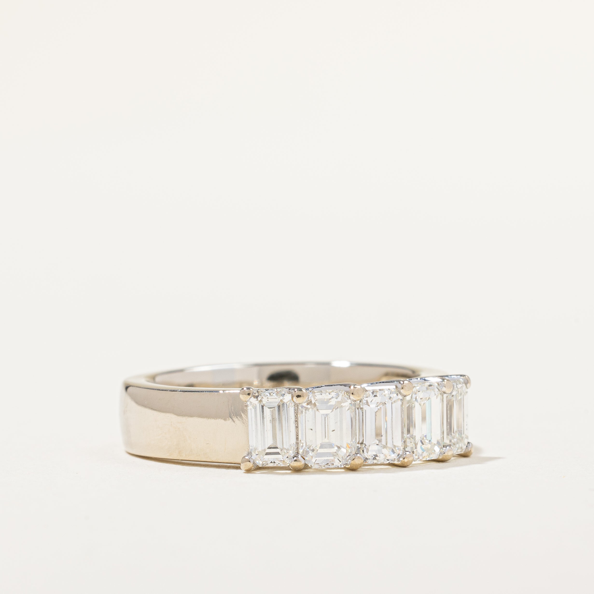 Emerald Cut Diamond Ring | 1.80ctw | SZ 7 |