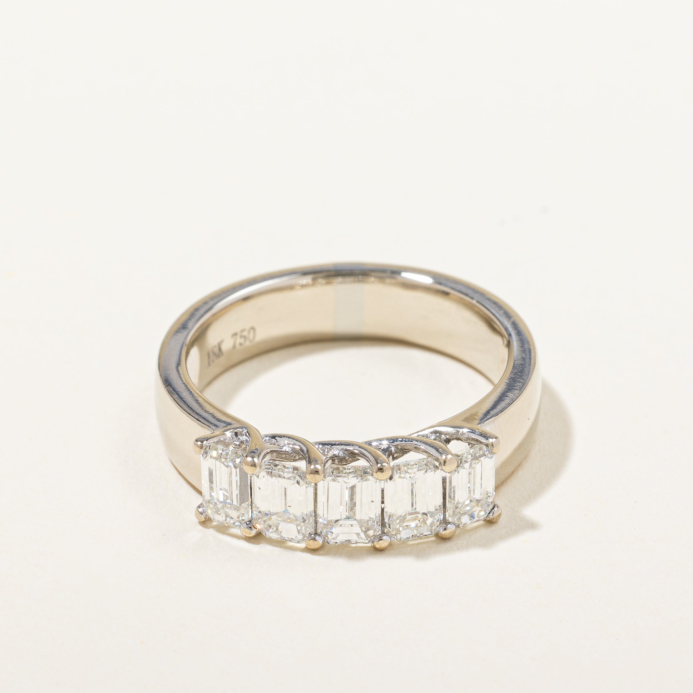Emerald Cut Diamond Ring | 1.80ctw | SZ 7 |