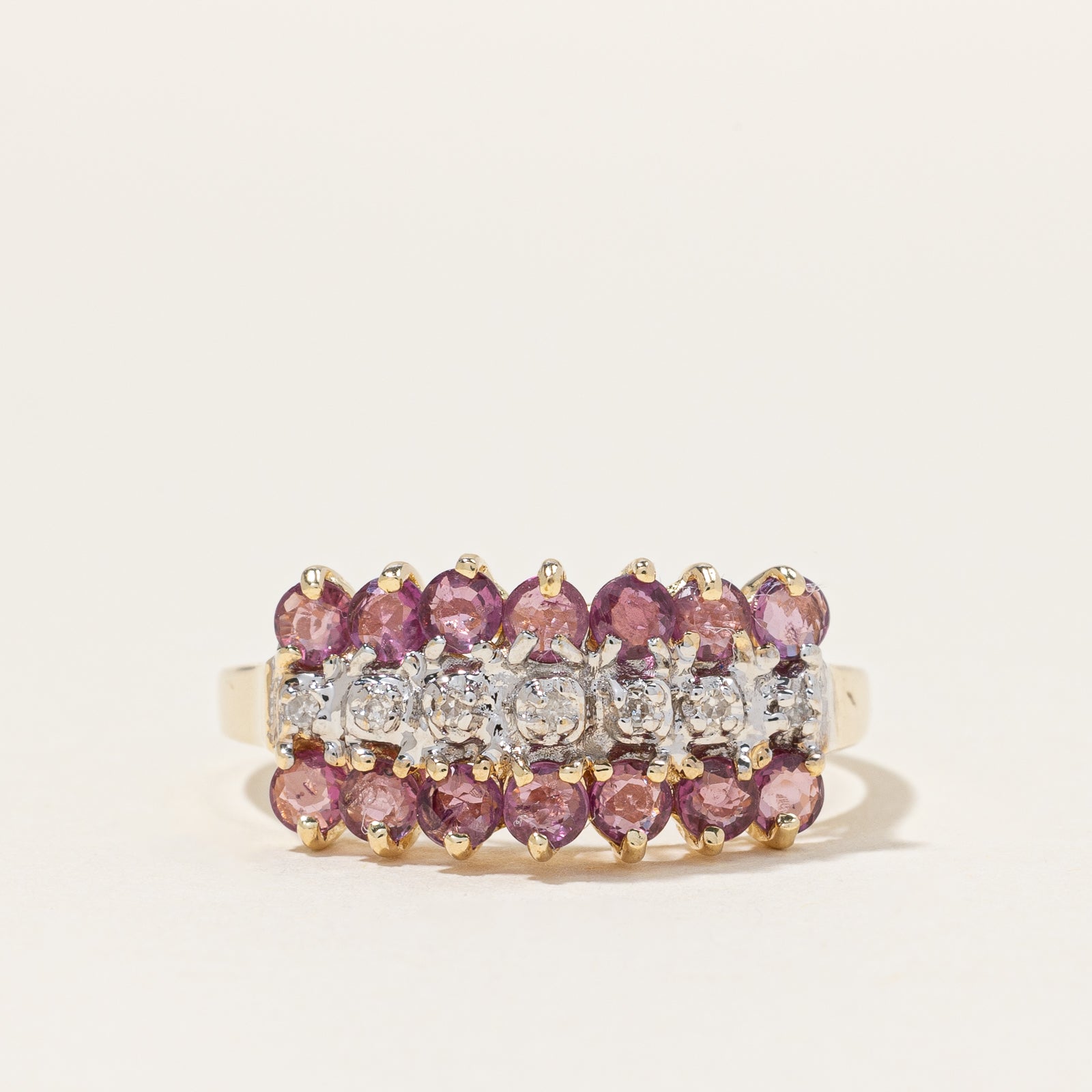 Ruby & Diamond Ring | 1.05ctw, 0.04ctw | SZ 8.75 |