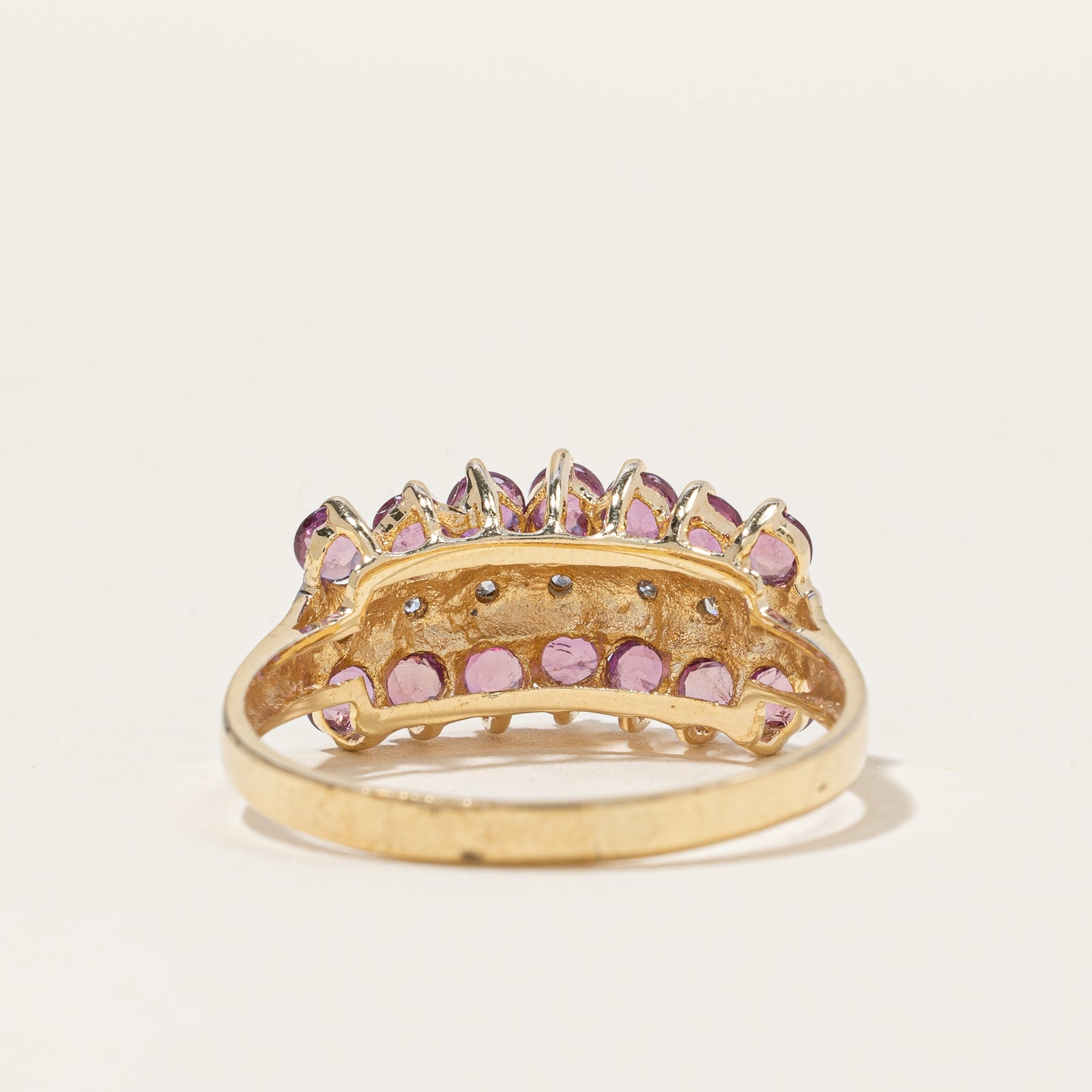 Ruby & Diamond Ring | 1.05ctw, 0.04ctw | SZ 8.75 |