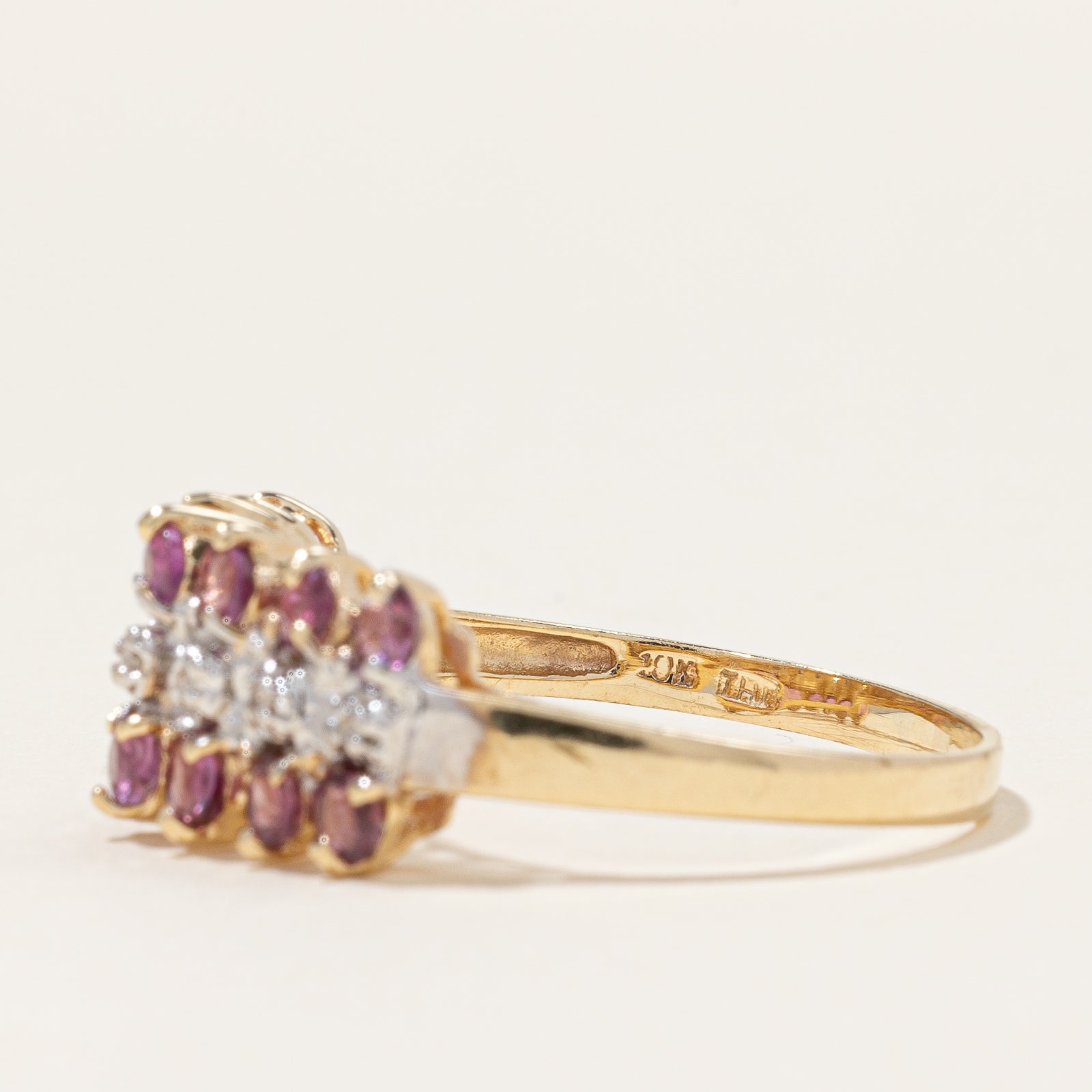 Ruby & Diamond Ring | 1.05ctw, 0.04ctw | SZ 8.75 |