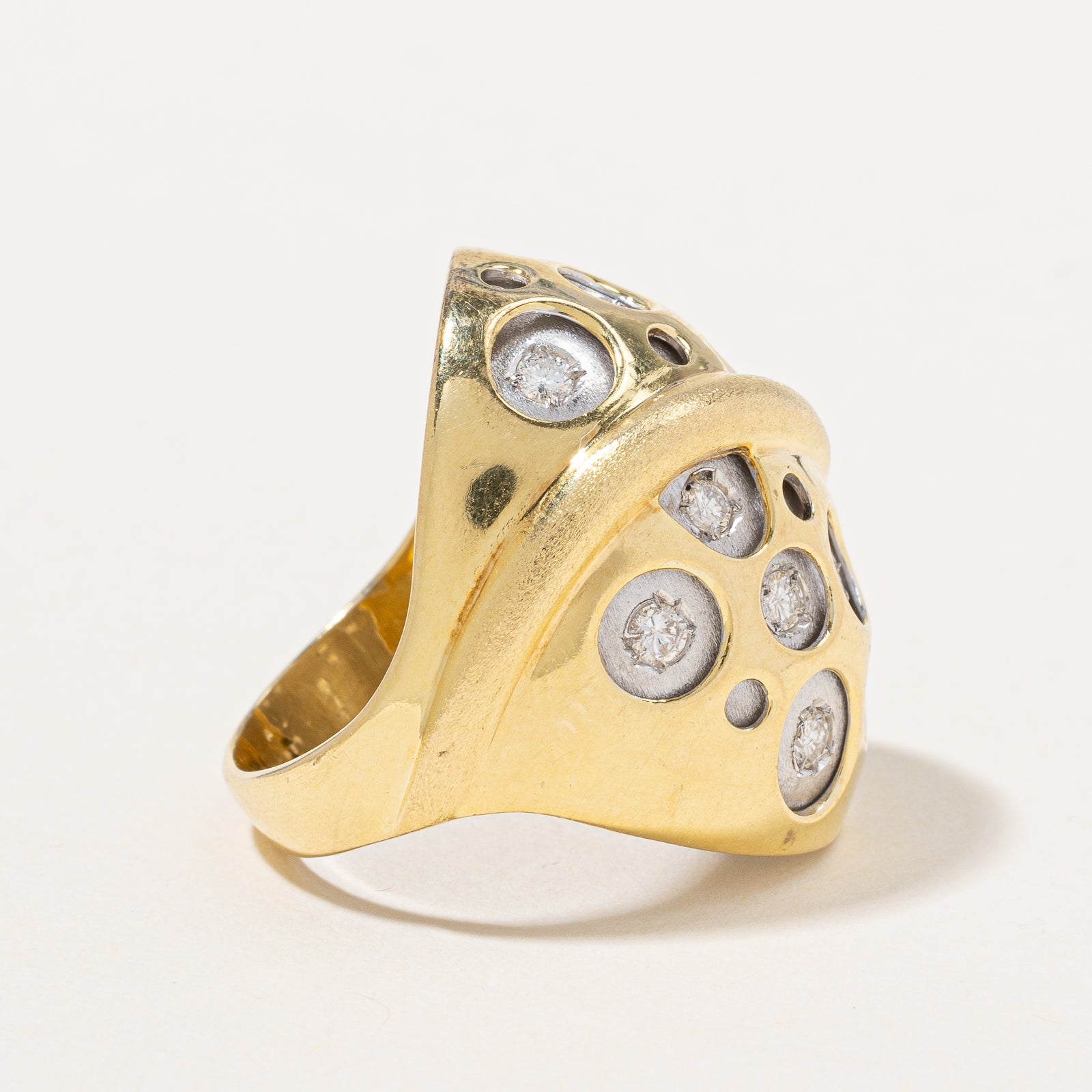 Diamond Cocktail Ring | 0.50ctw | SZ 7.25 |
