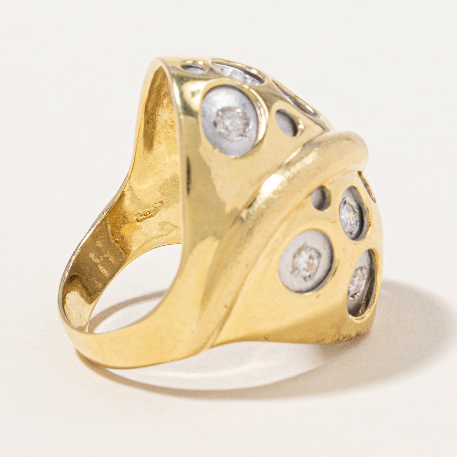 Diamond Cocktail Ring | 0.50ctw | SZ 7.25 |