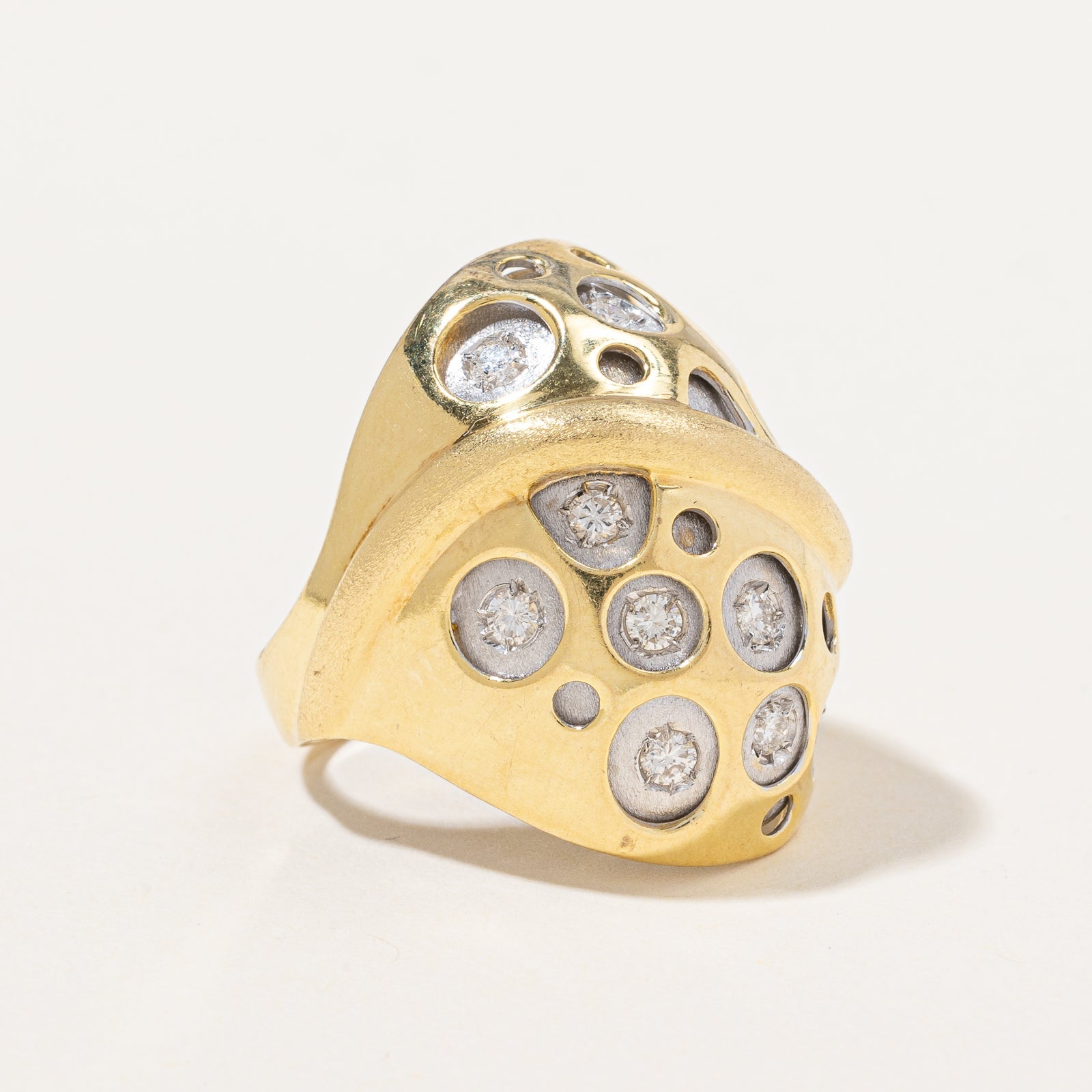Diamond Cocktail Ring | 0.50ctw | SZ 7.25 |