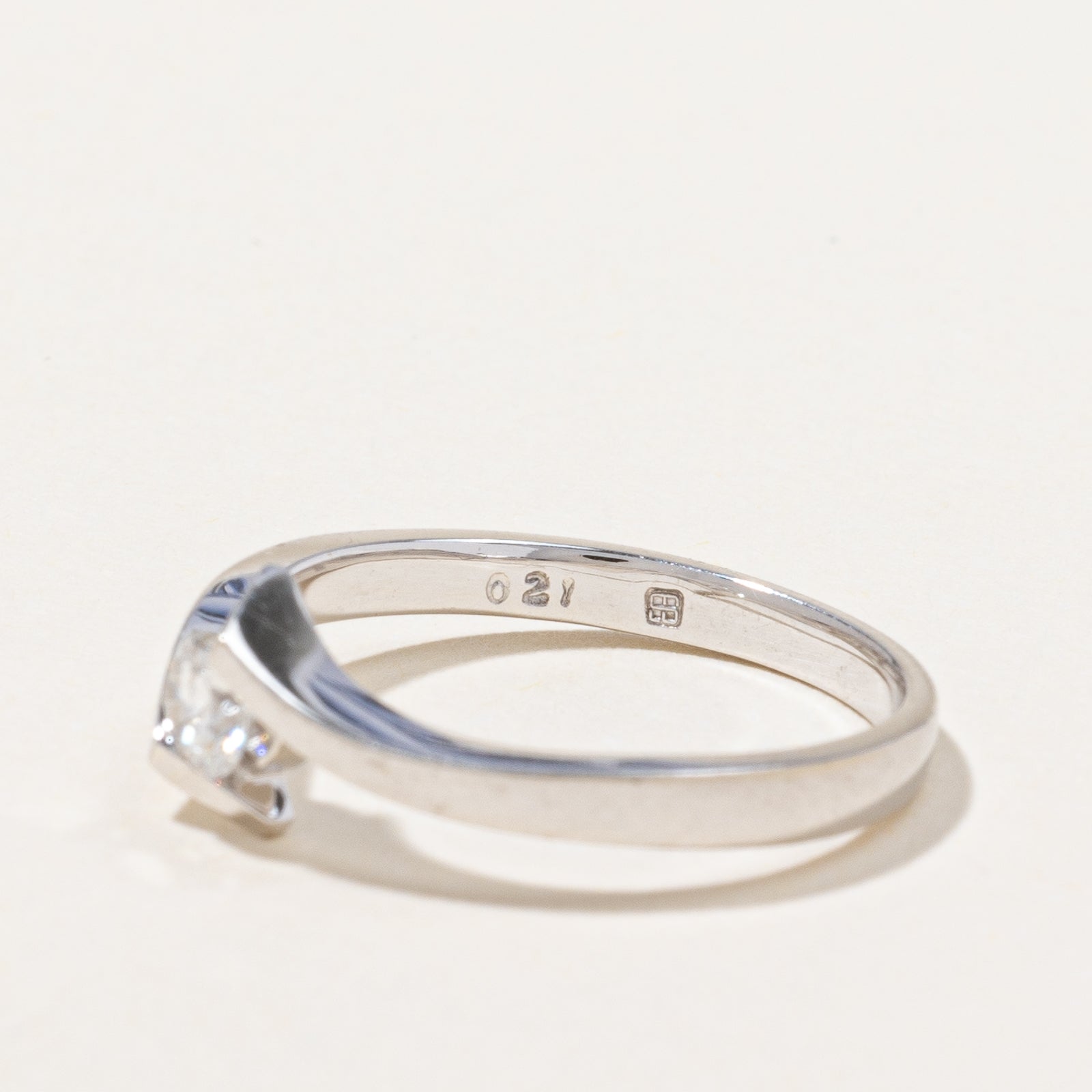 Tension Set Diamond Ring | 0.21ct | SZ 5.5 |