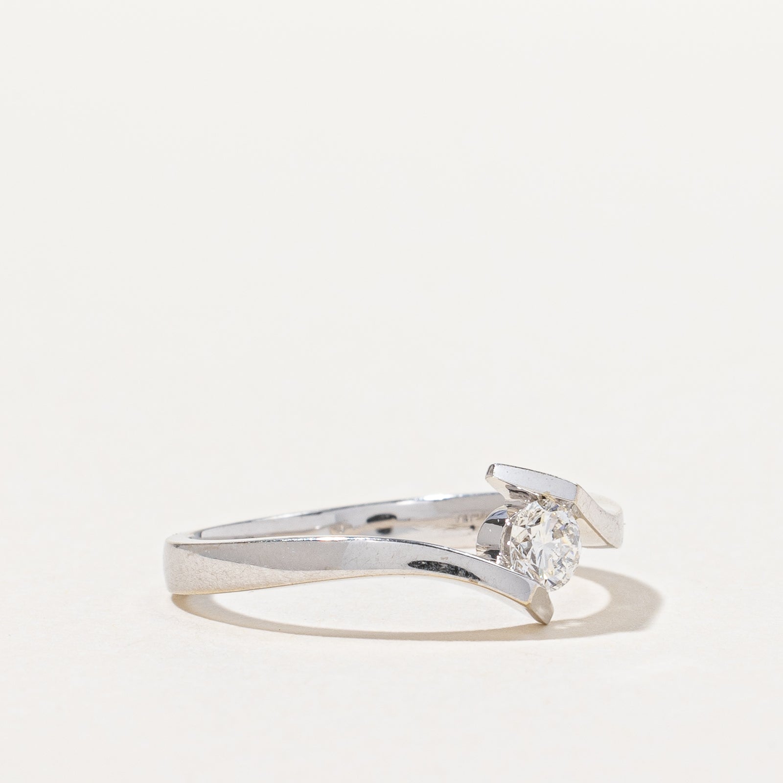 Tension Set Diamond Ring | 0.21ct | SZ 5.5 |