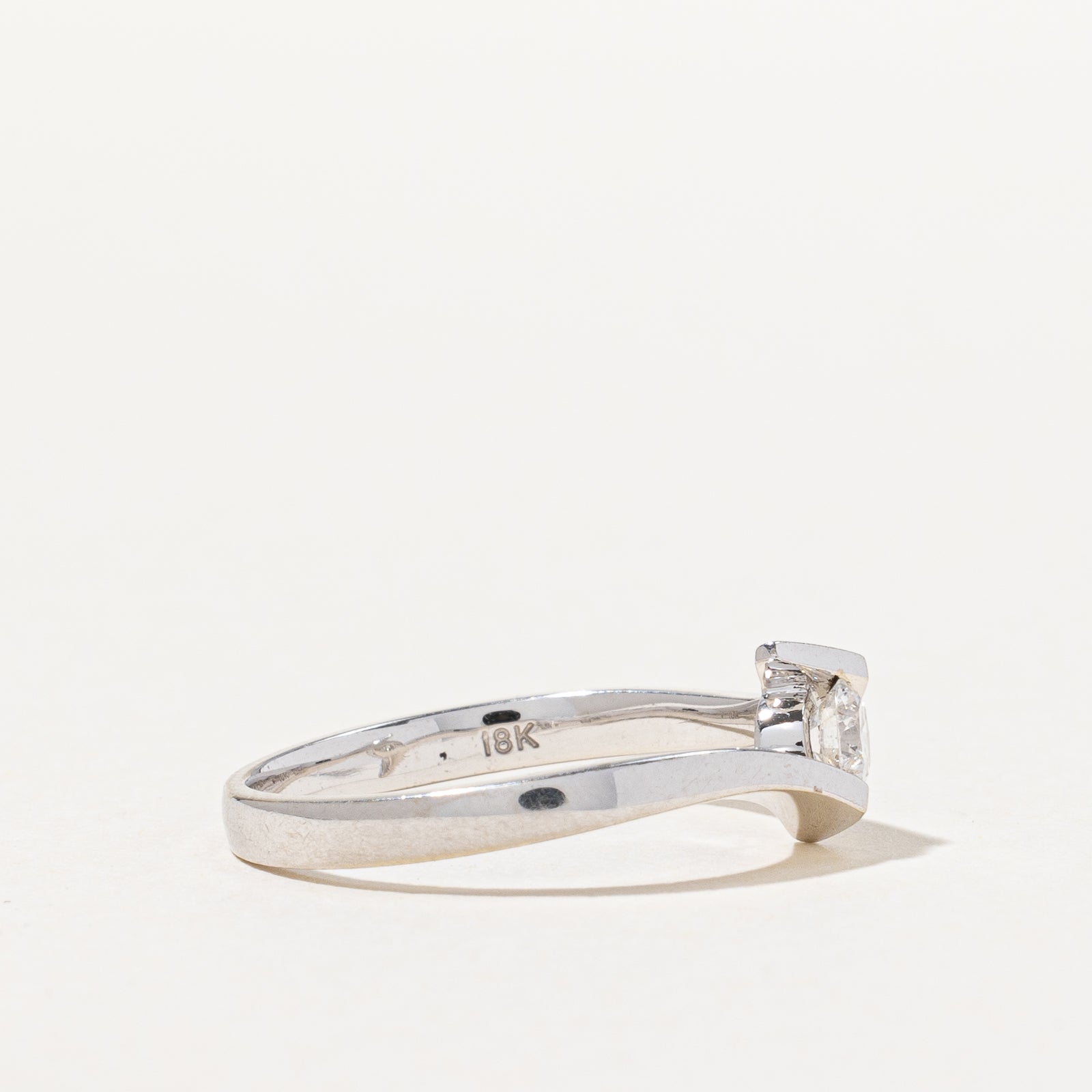 Tension Set Diamond Ring | 0.21ct | SZ 5.5 |