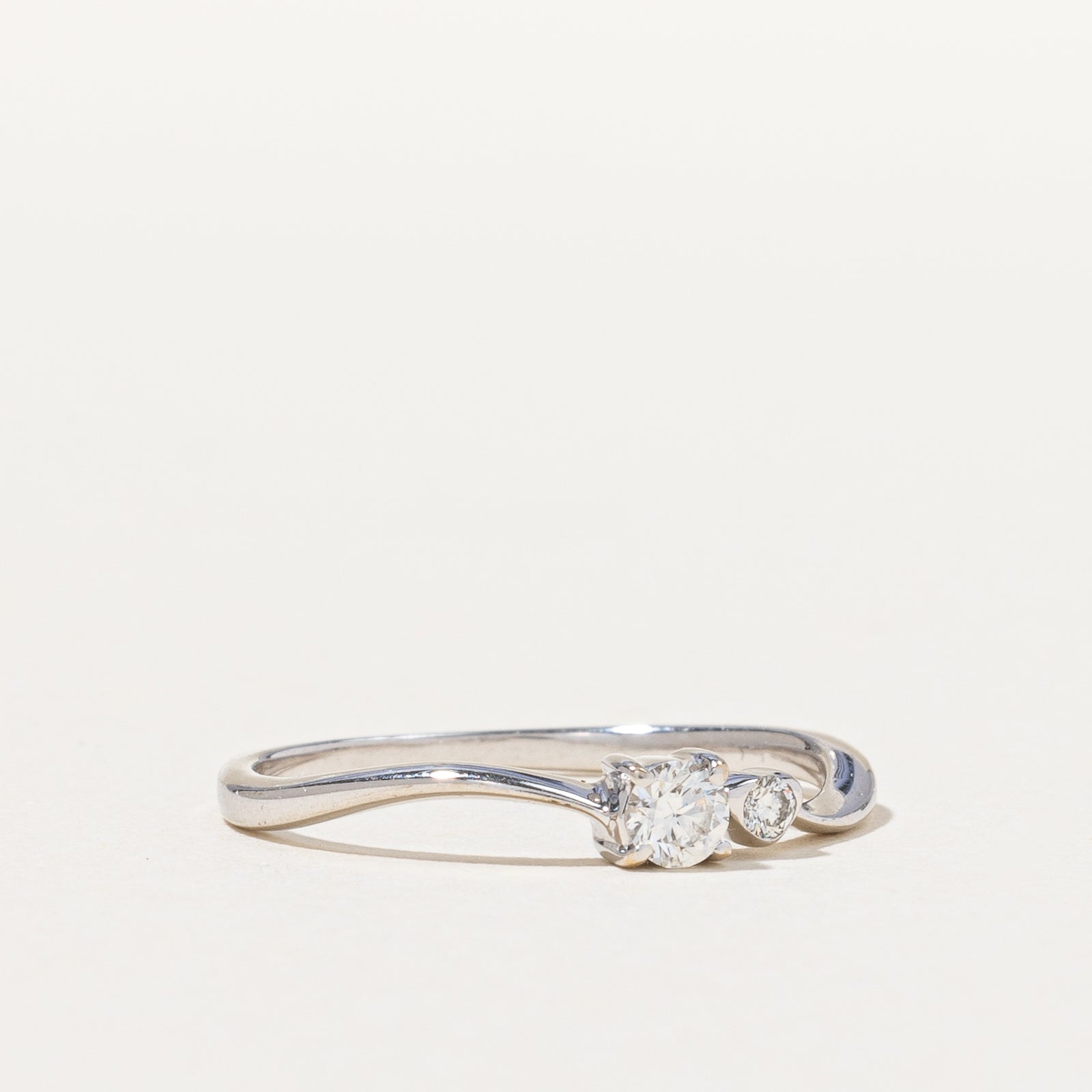 Diamond Wave Ring | 0.15tw | SZ 5.75 |