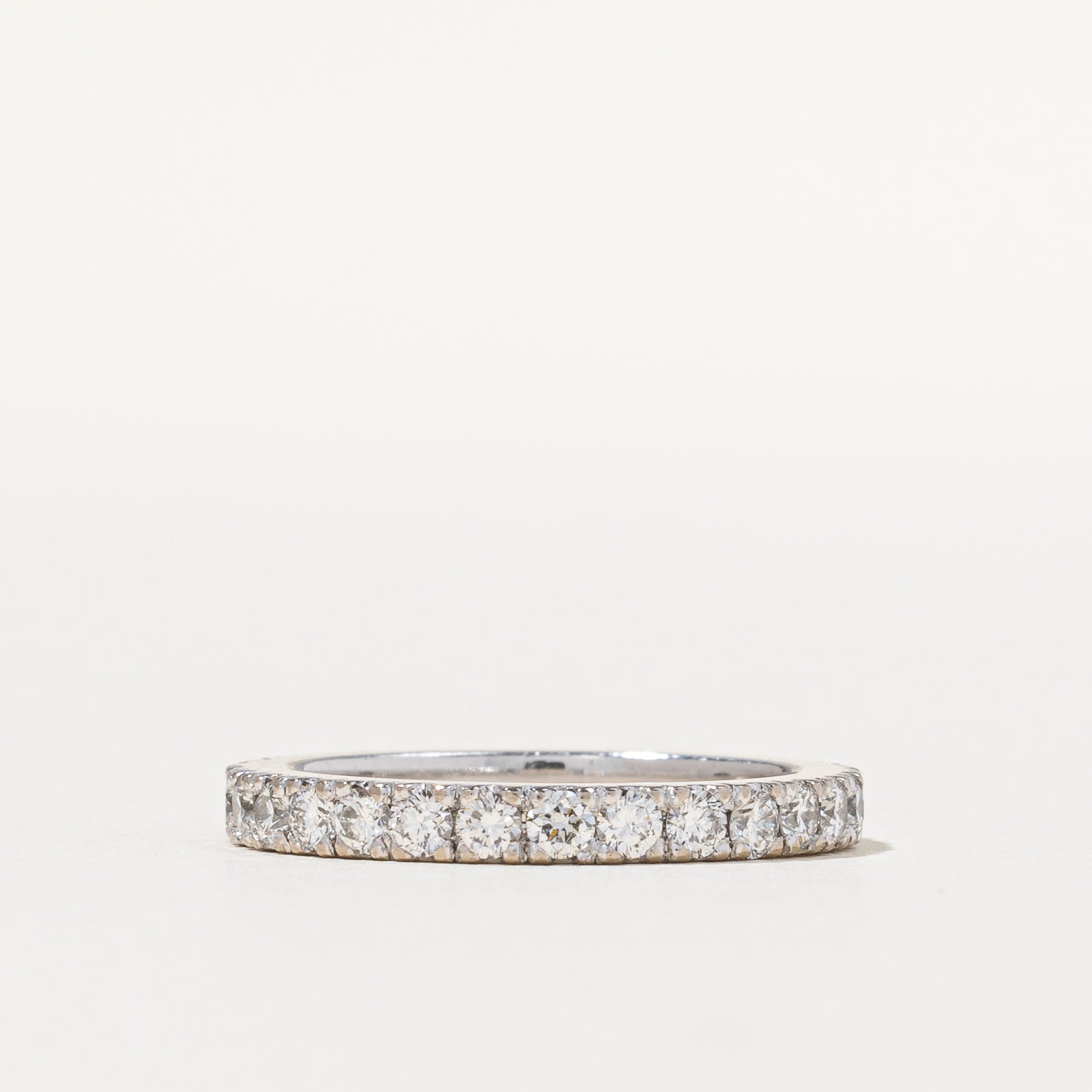 Diamond Semi Eternity Ring | 0.63ctw | SZ 4.5 |