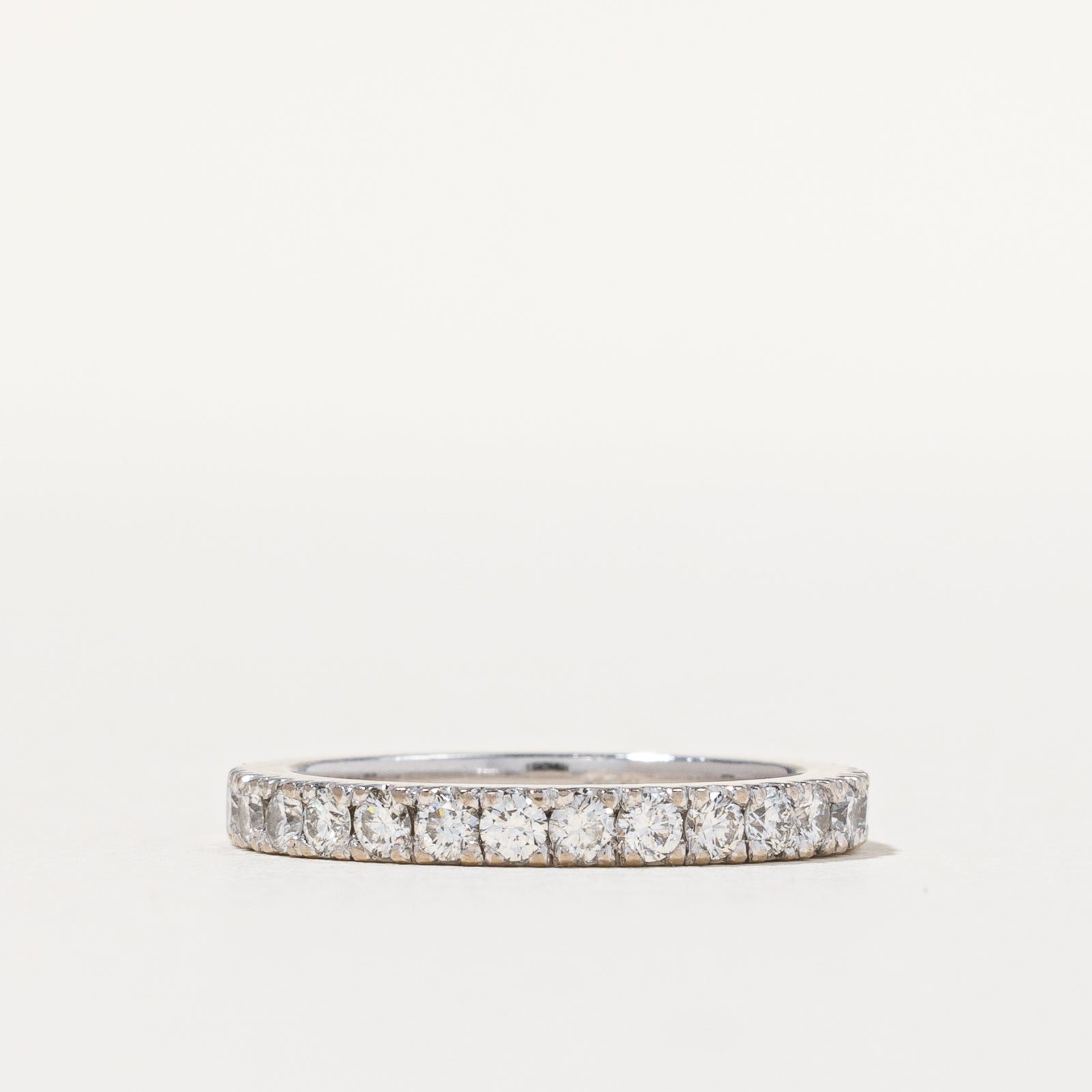 Diamond Semi Eternity Ring | 0.63ctw | SZ 4.5 |
