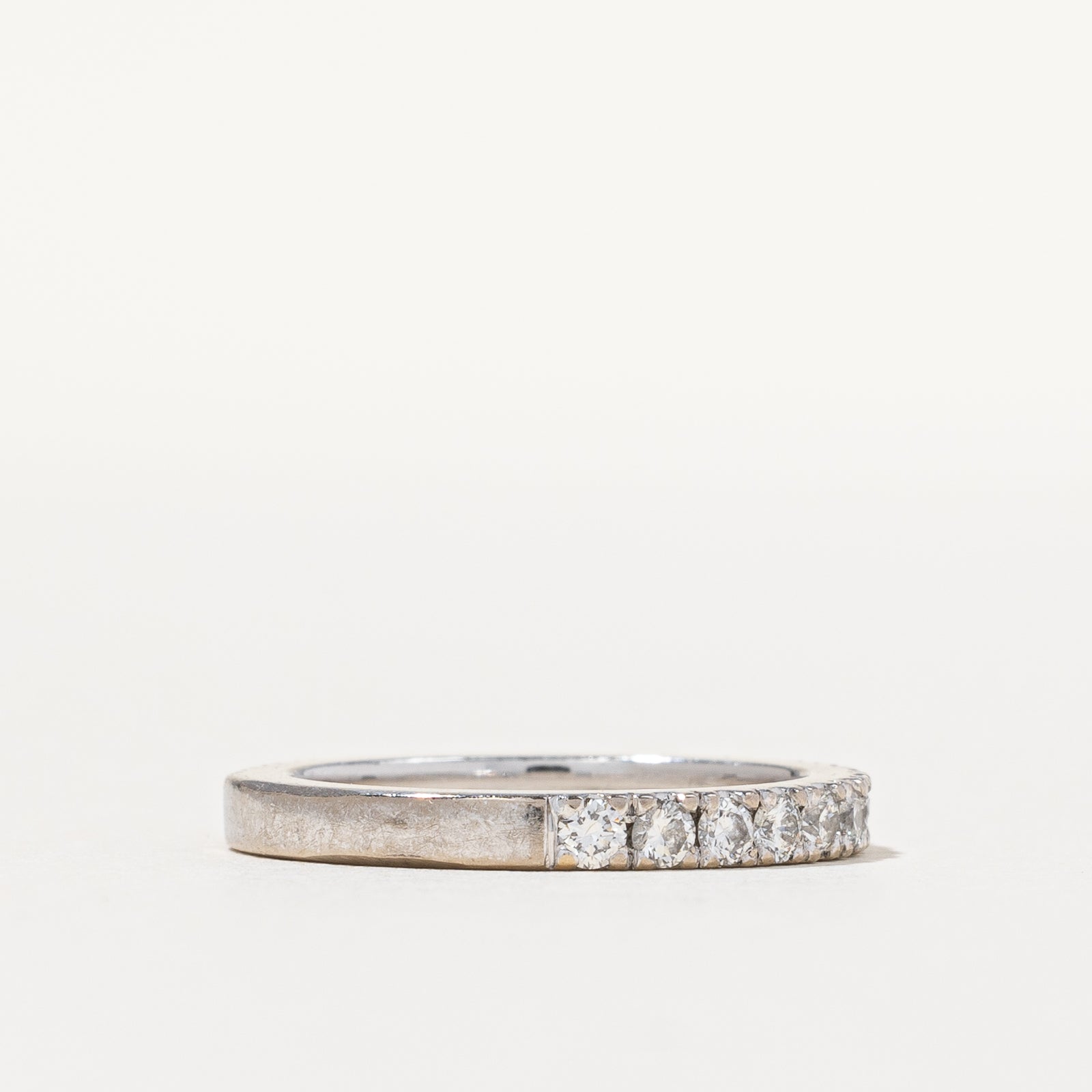 Diamond Semi Eternity Ring | 0.63ctw | SZ 4.5 |