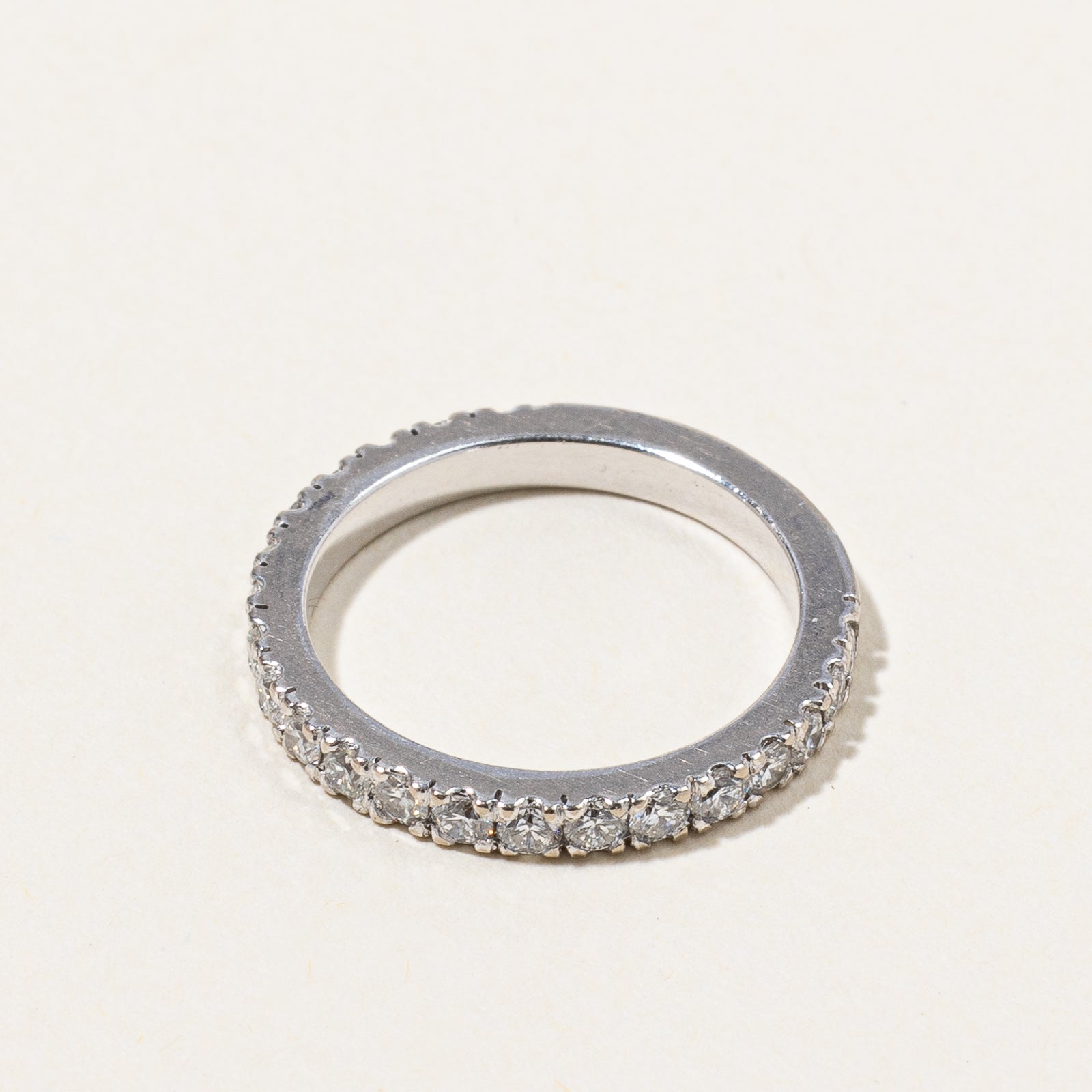 Diamond Semi Eternity Ring | 0.63ctw | SZ 4.5 |