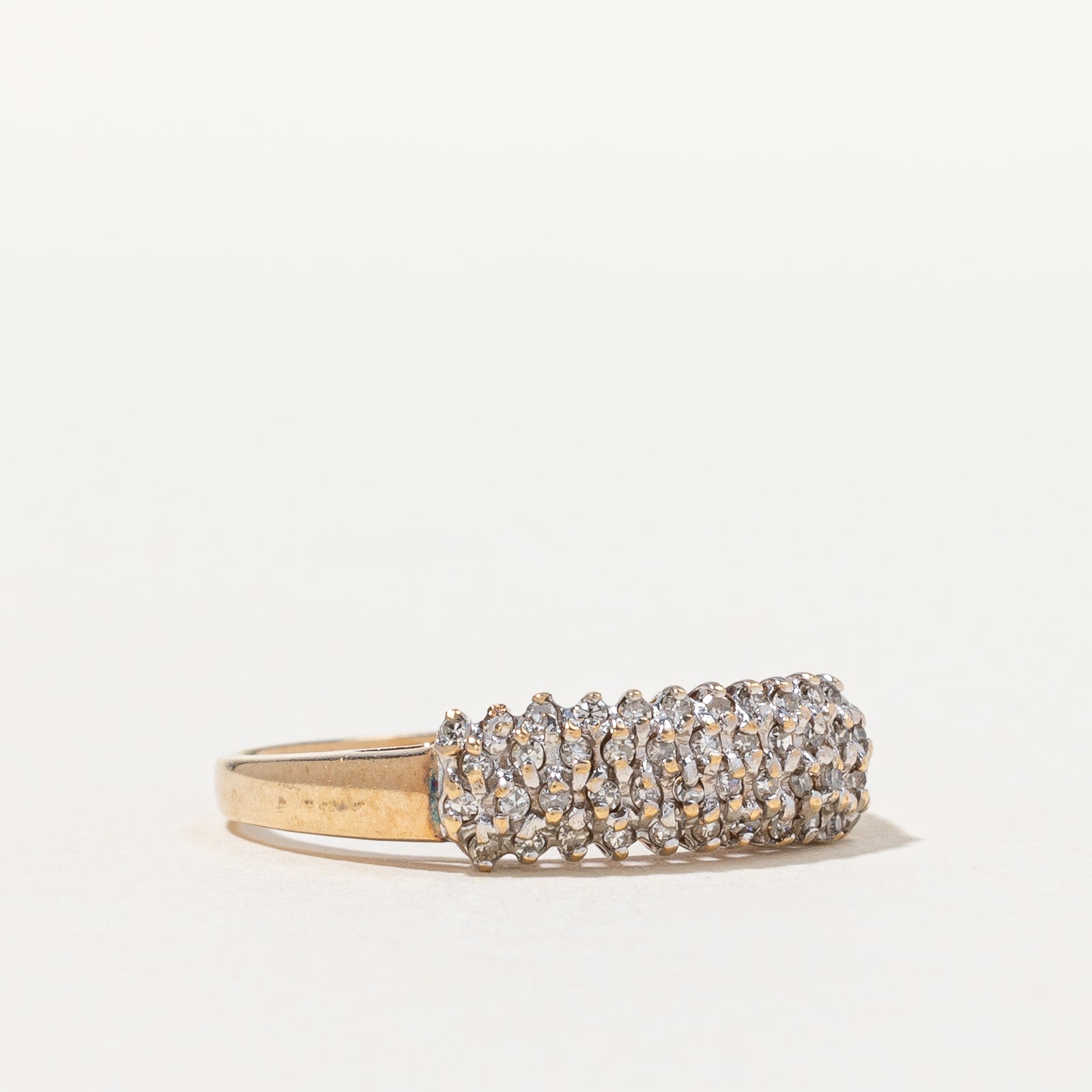 Cluster Set Diamond Ring | 0.12ctw | SZ 6.75 |