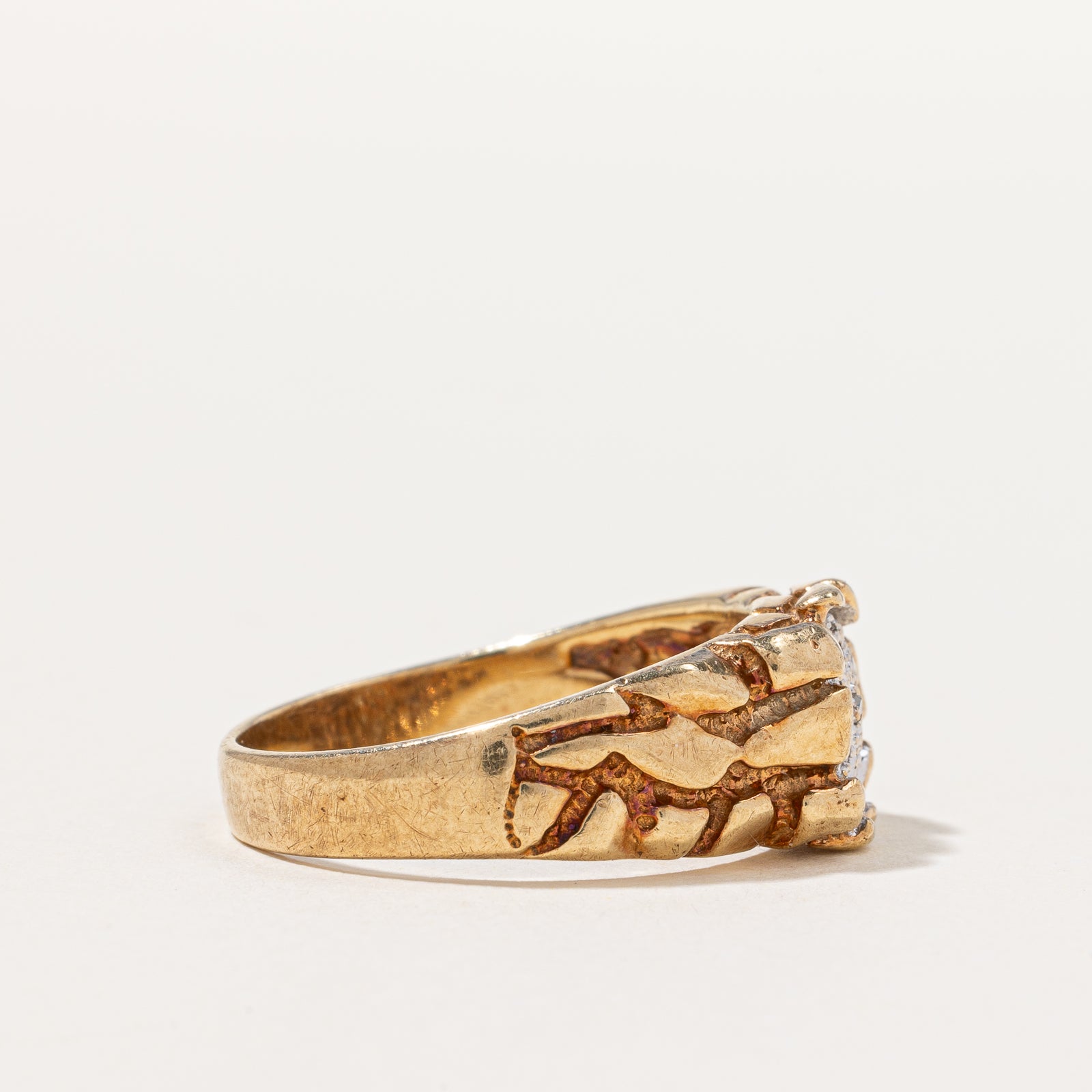 Illusion Set Diamond Ring | 0.03ctw | SZ 9.25 |