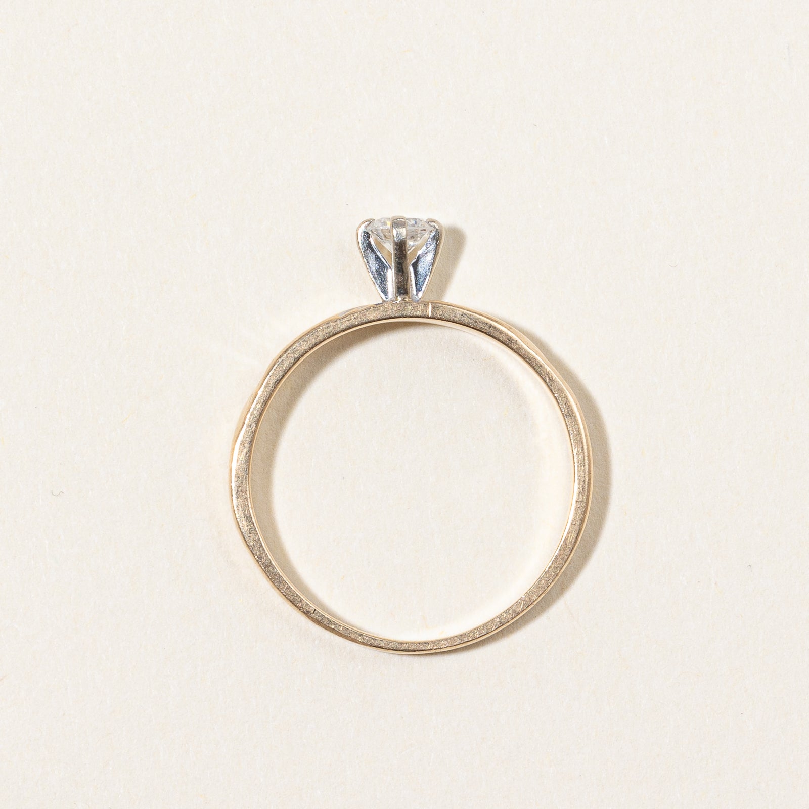 High Set Diamond Ring | 0.13ct | SZ 4.75 |