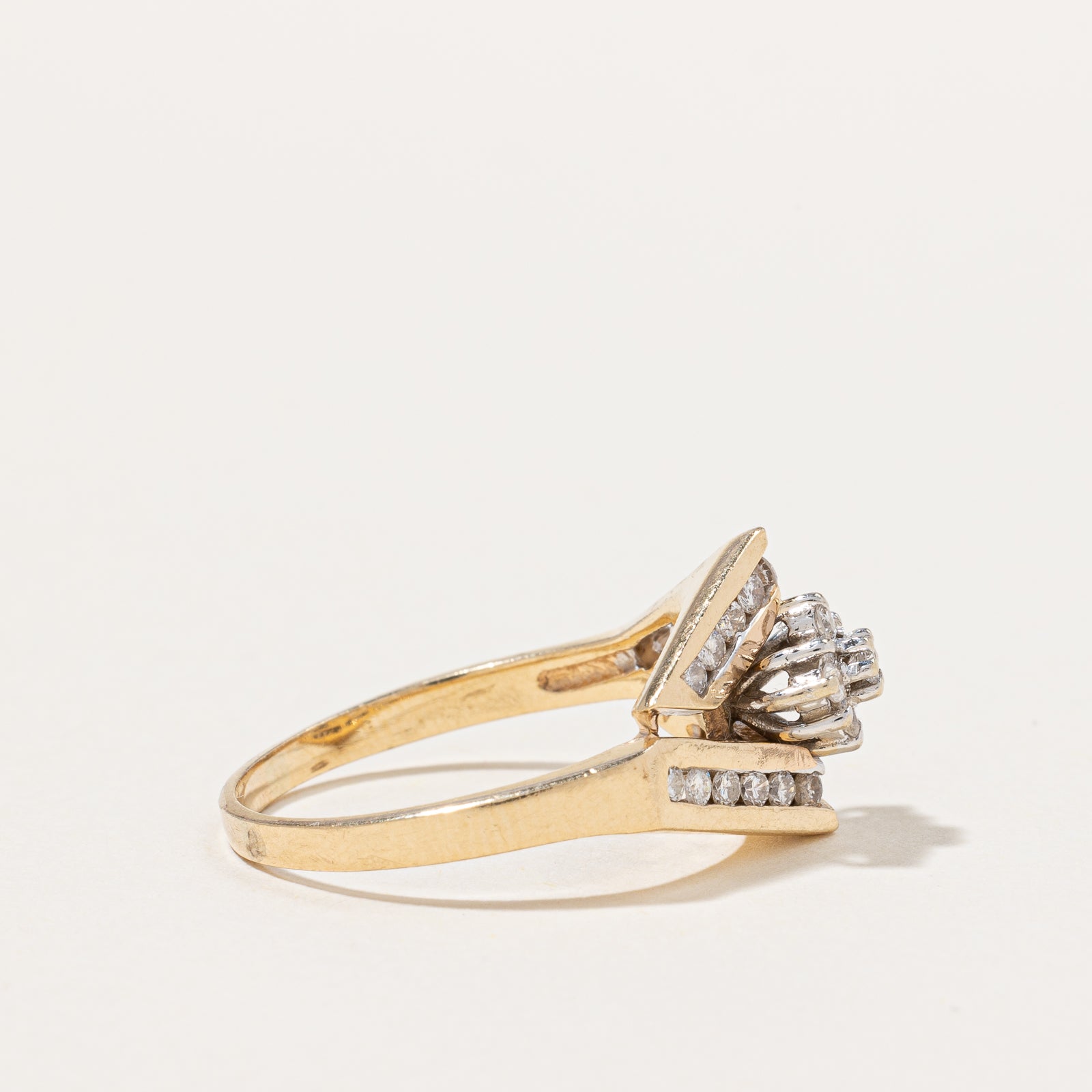 Diamond Cocktail Ring | 0.50ctw | SZ 7.5 |