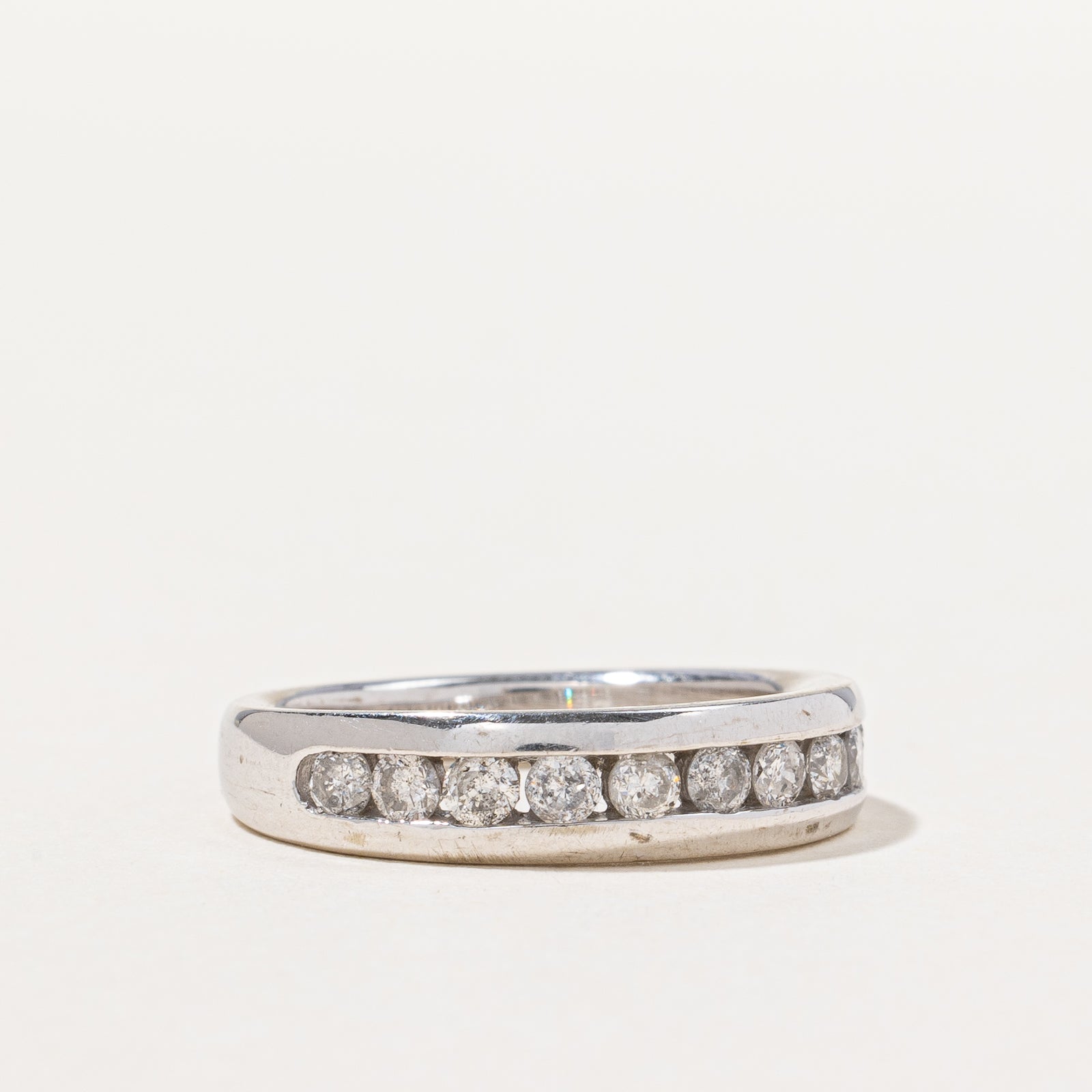 Channel Set Diamond Band | 0.50ctw | SZ 5.75 |
