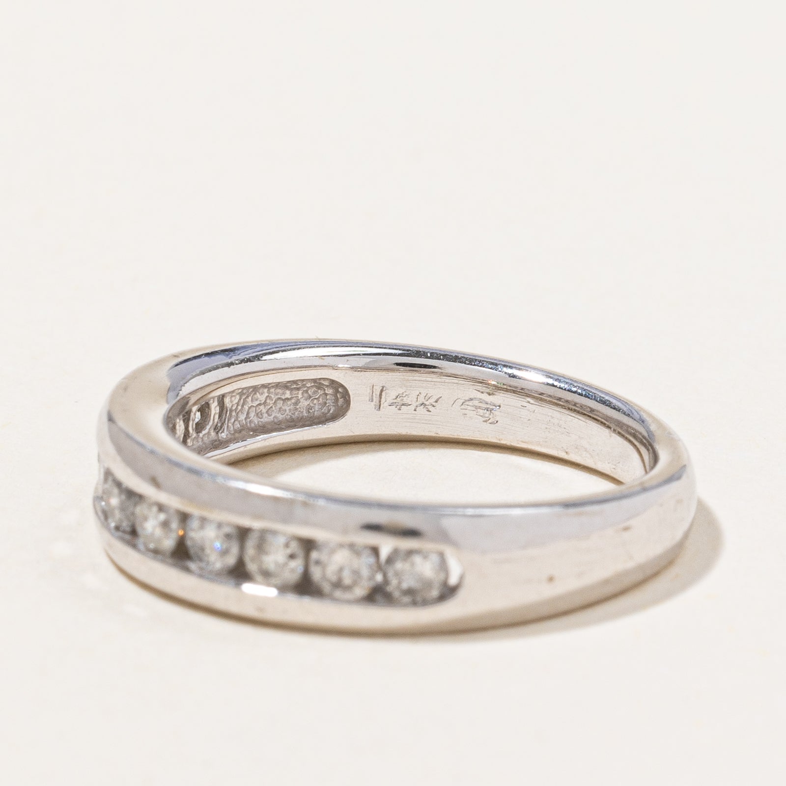 Channel Set Diamond Band | 0.50ctw | SZ 5.75 |