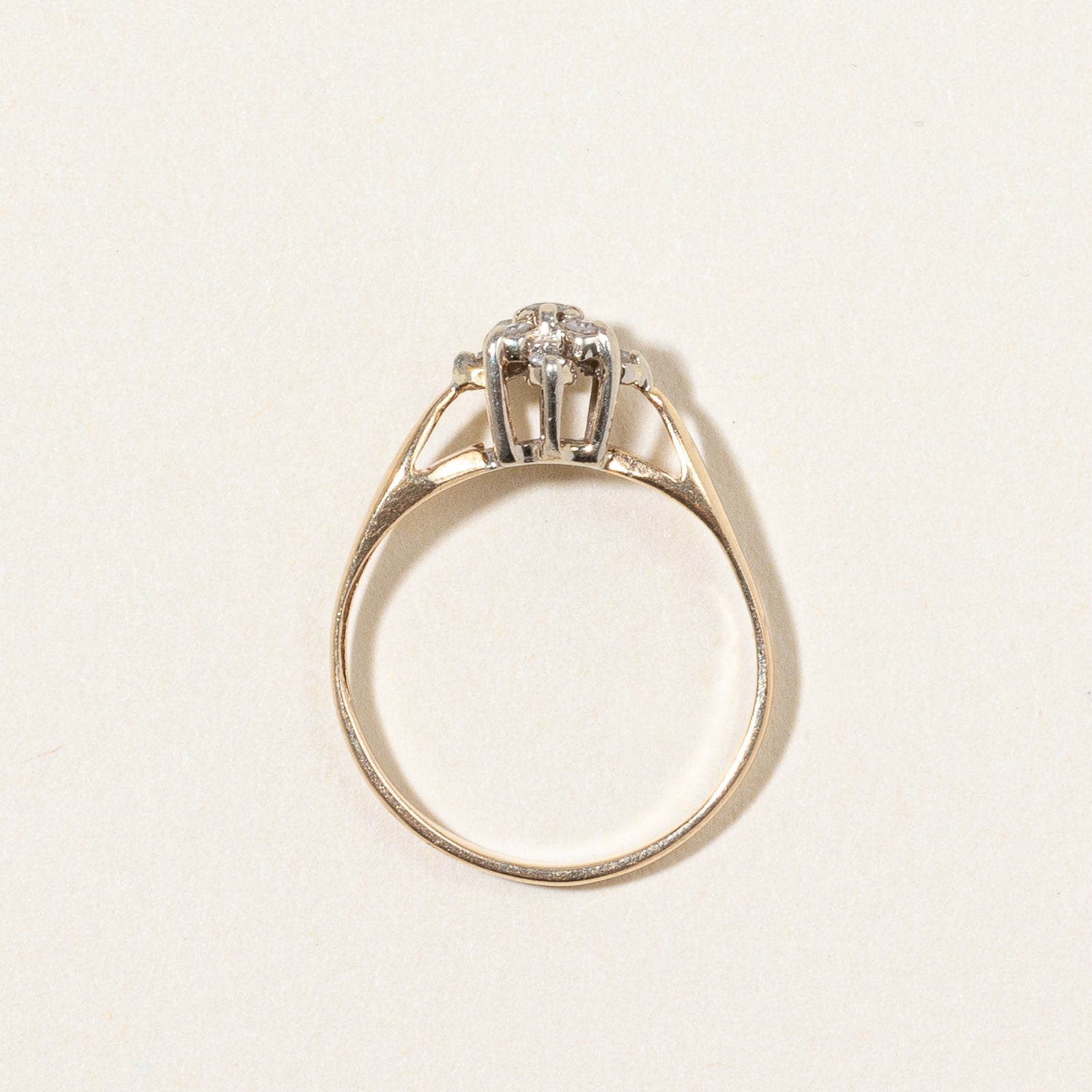 Diamond Cluster Ring | 0.10ctw | SZ 3.5 |