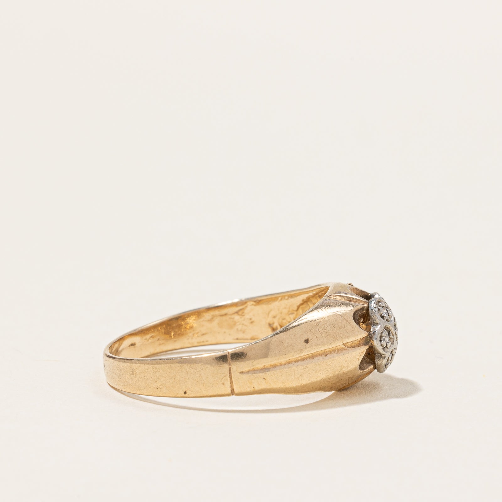 Diamond Cocktail Ring | 0.04ctw |SZ 8.25 |
