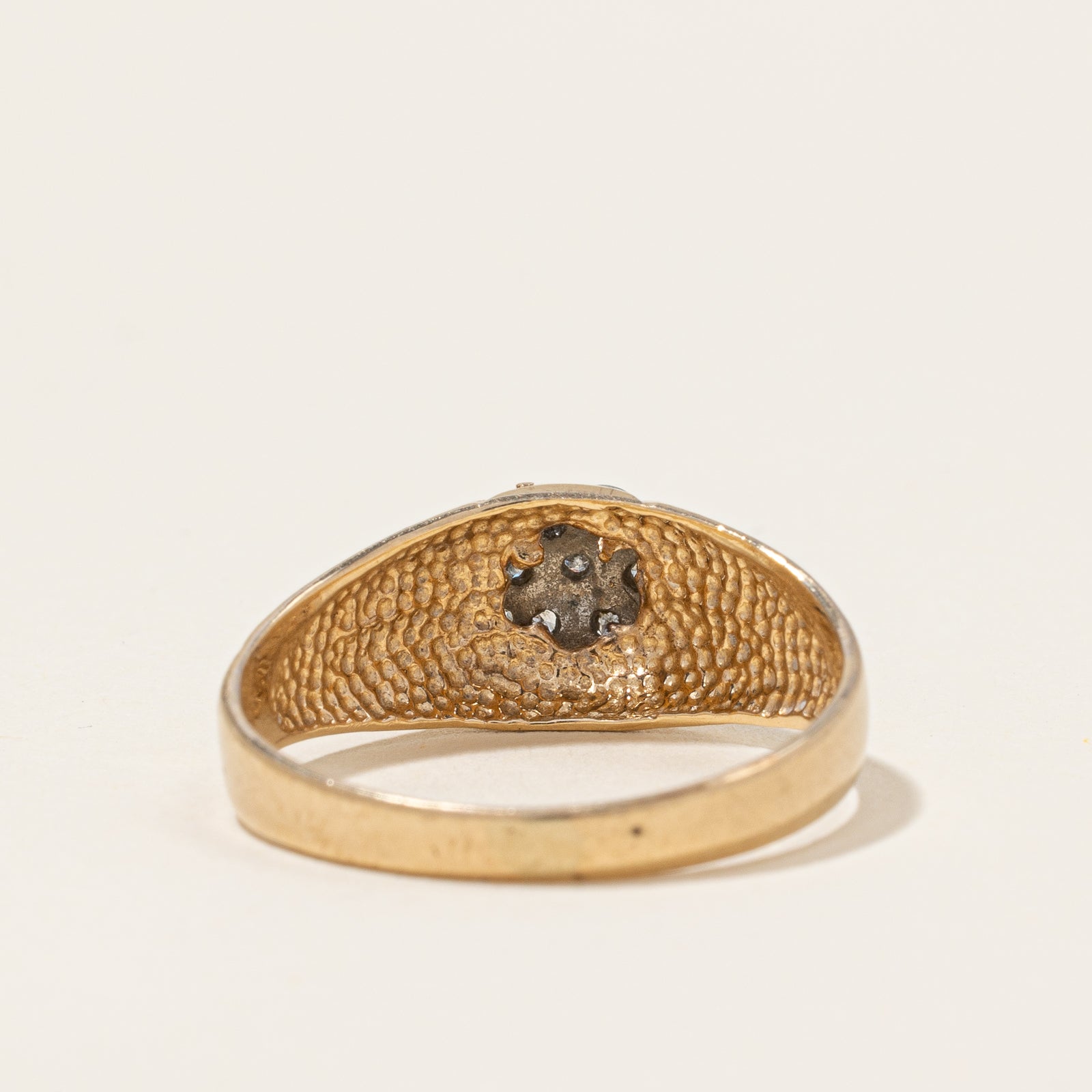 Diamond Cocktail Ring | 0.04ctw |SZ 8.25 |