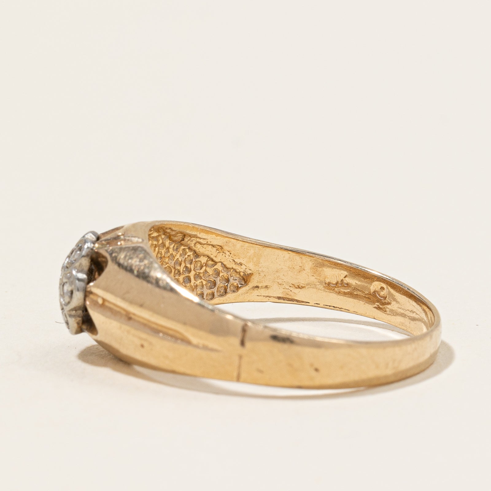 Diamond Cocktail Ring | 0.04ctw |SZ 8.25 |
