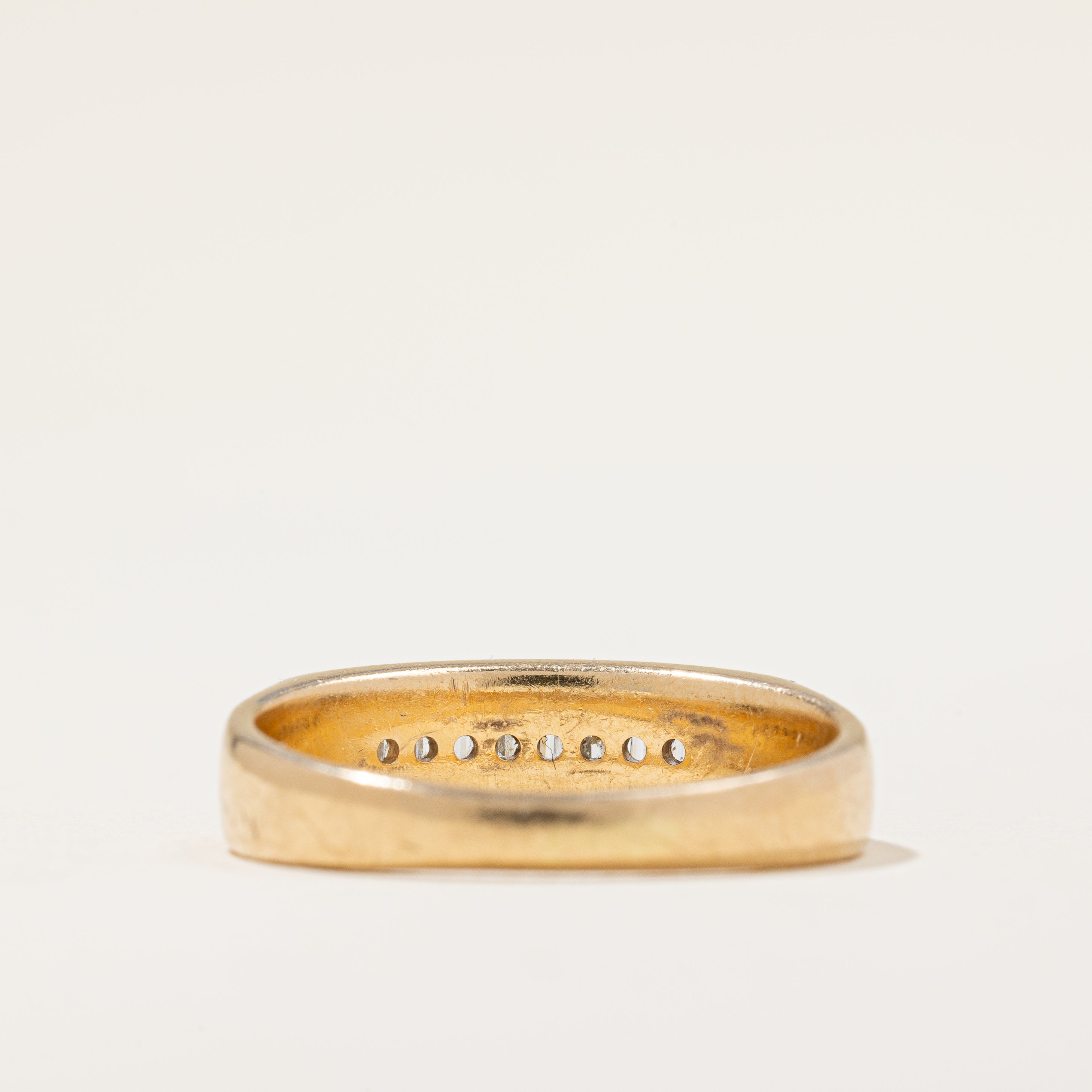 Bague sertie de diamants en canal | 0,40 ct | Taille 7,25 |
